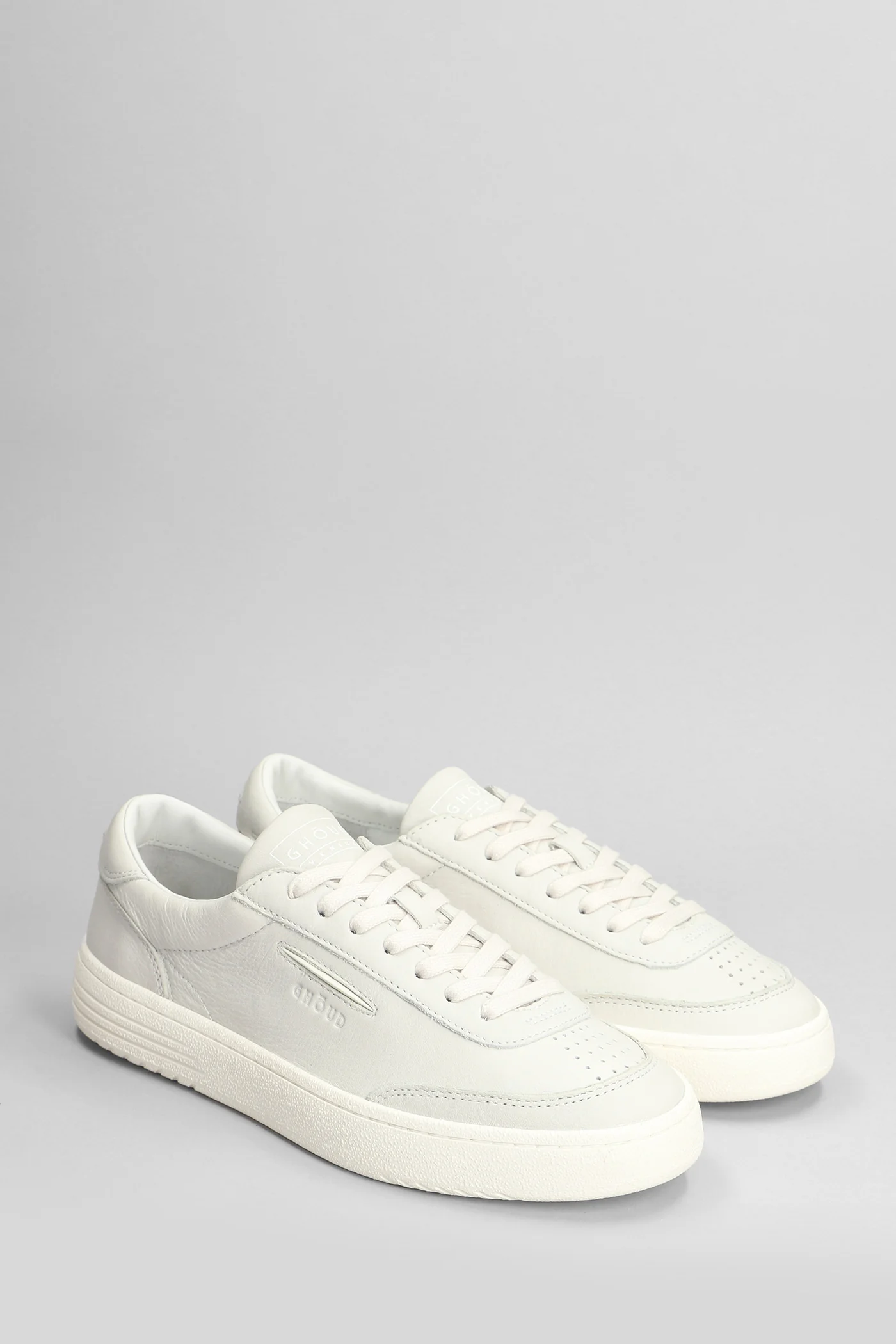Lindo Low Sneakers in grey leather - Image 2