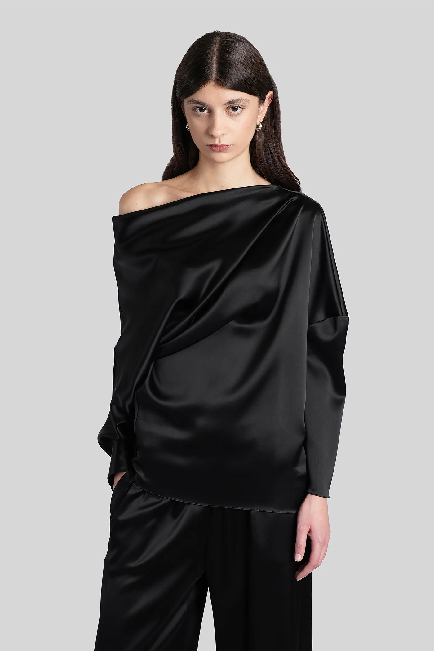 Maja top Topwear in black Triacetate