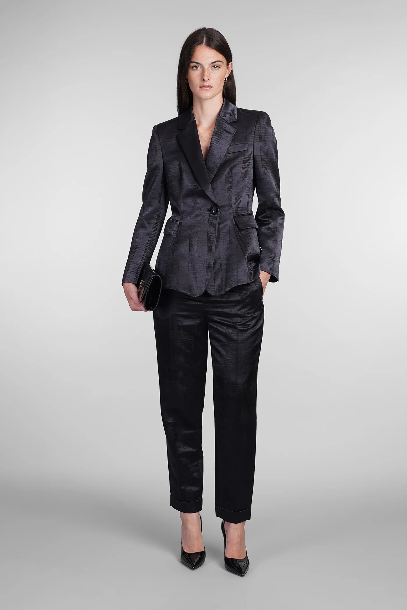 Pants in blue wool - Image 2