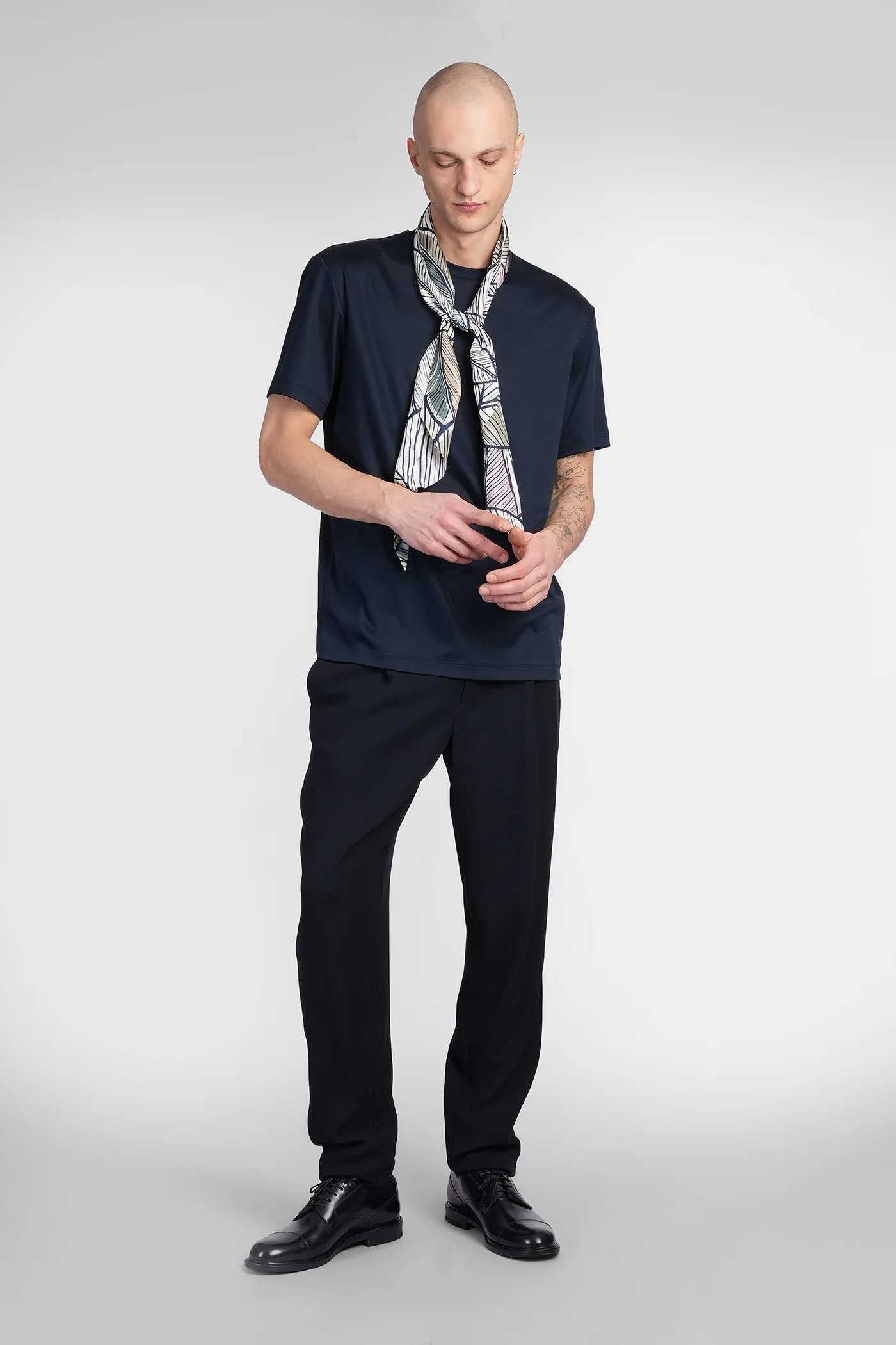 Pants in blue wool - Image 2