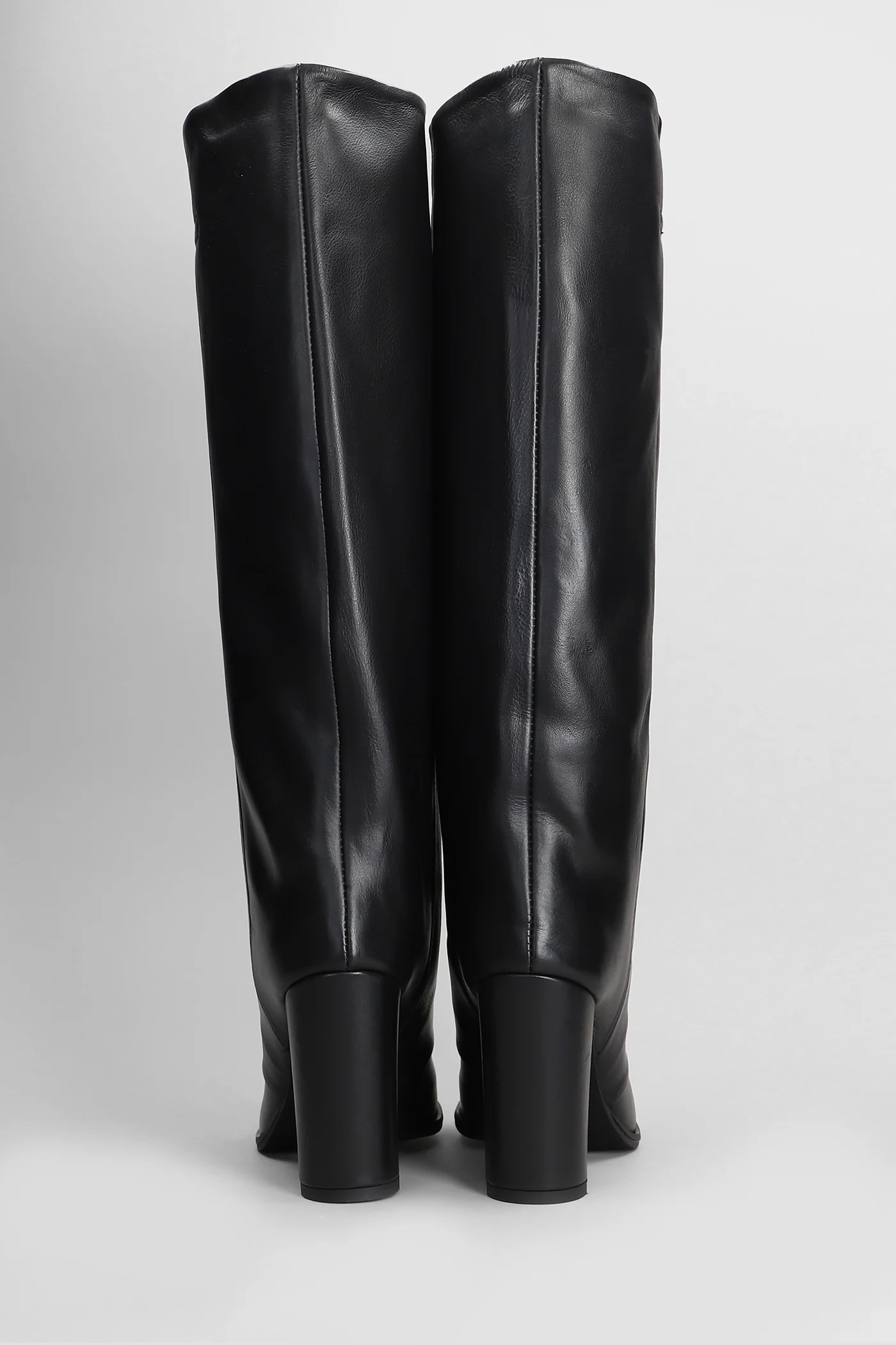 Dixi High heels boots in black leather - Image 24