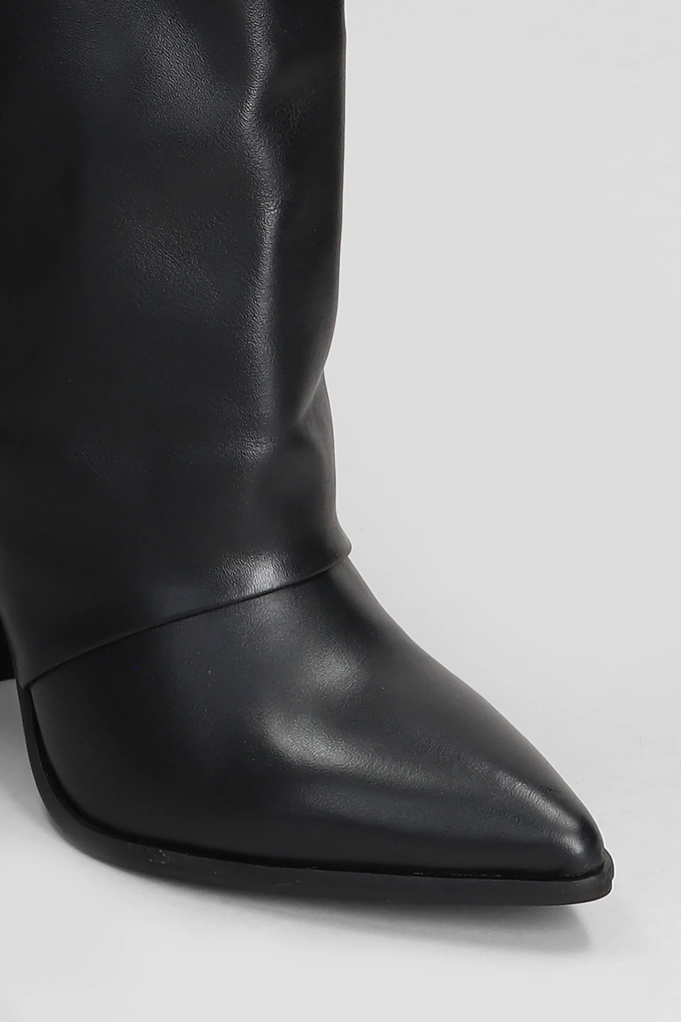 Dixi High heels boots in black leather - Image 50