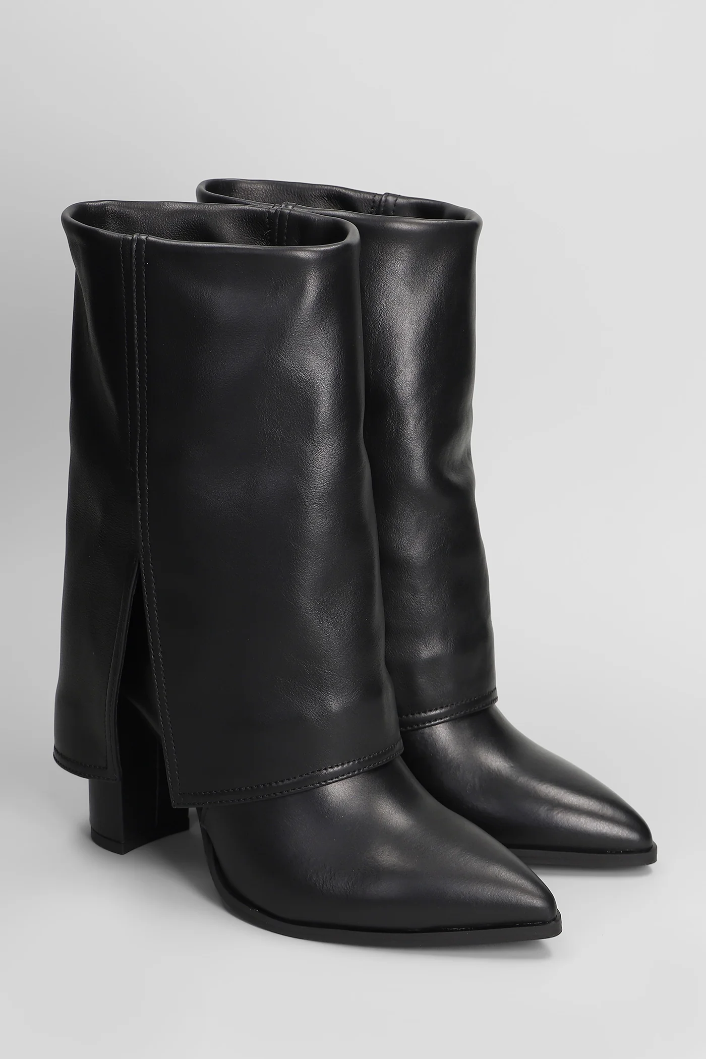 Ducie High heels Ankle boots in black leather - Image 2