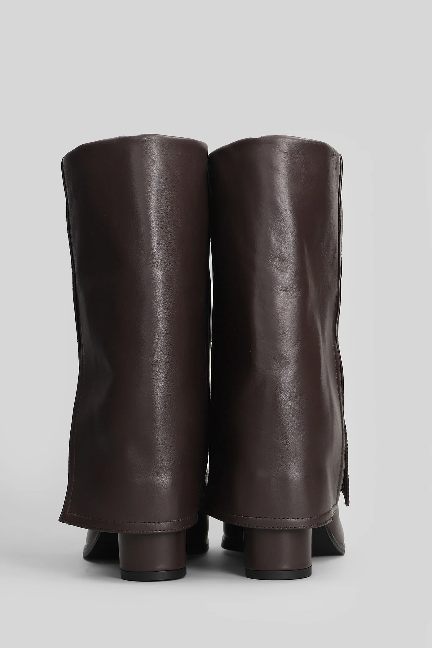 Ducie High heels Ankle boots in dark brown leather - Image 4