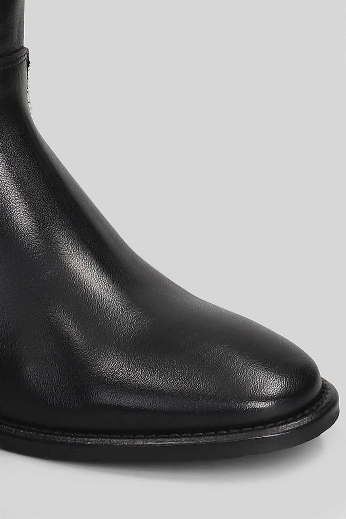 Gabon texan boots in black leather - Image 5