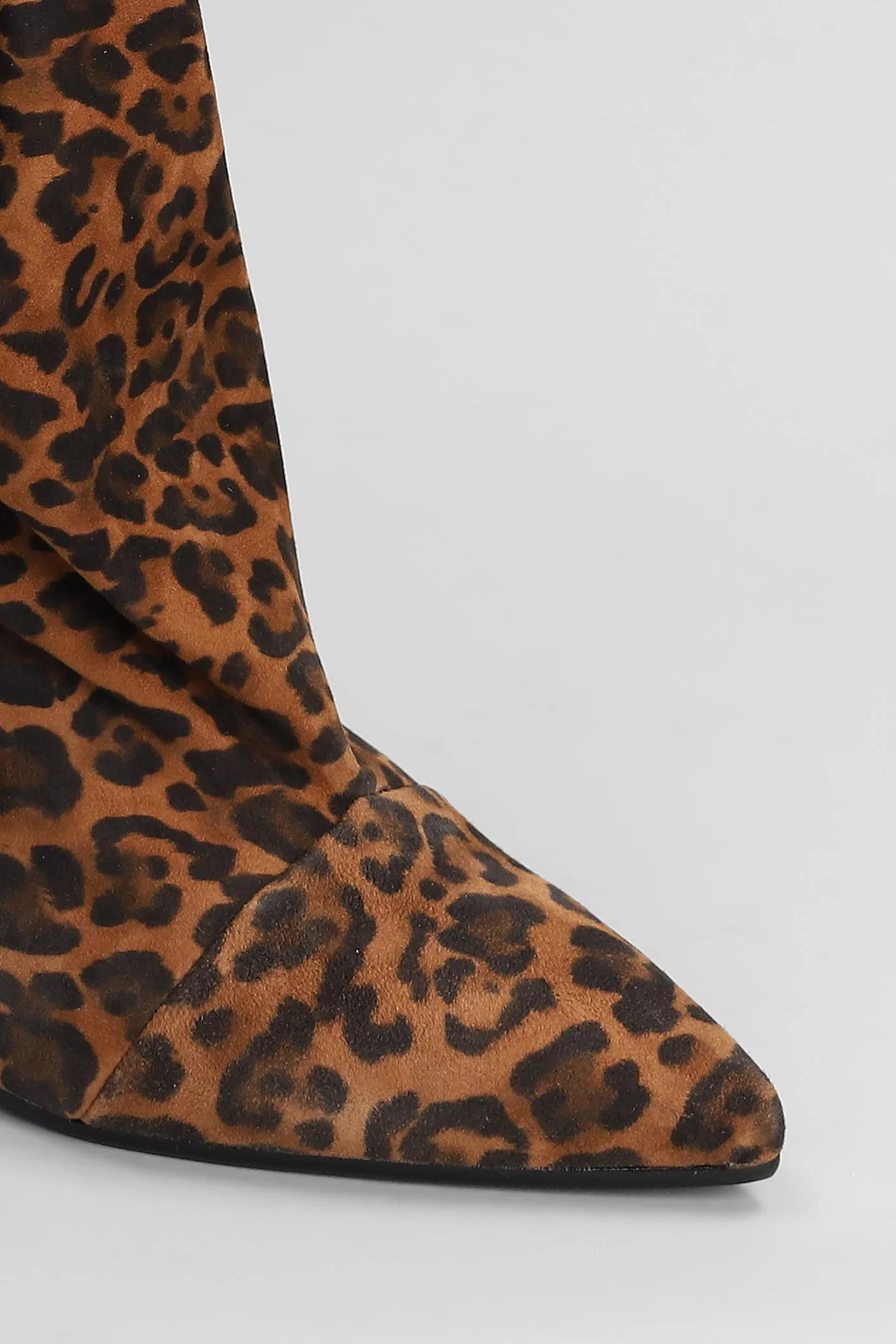 Miriam low heels Ankle boots in Animalier suede - Image 5