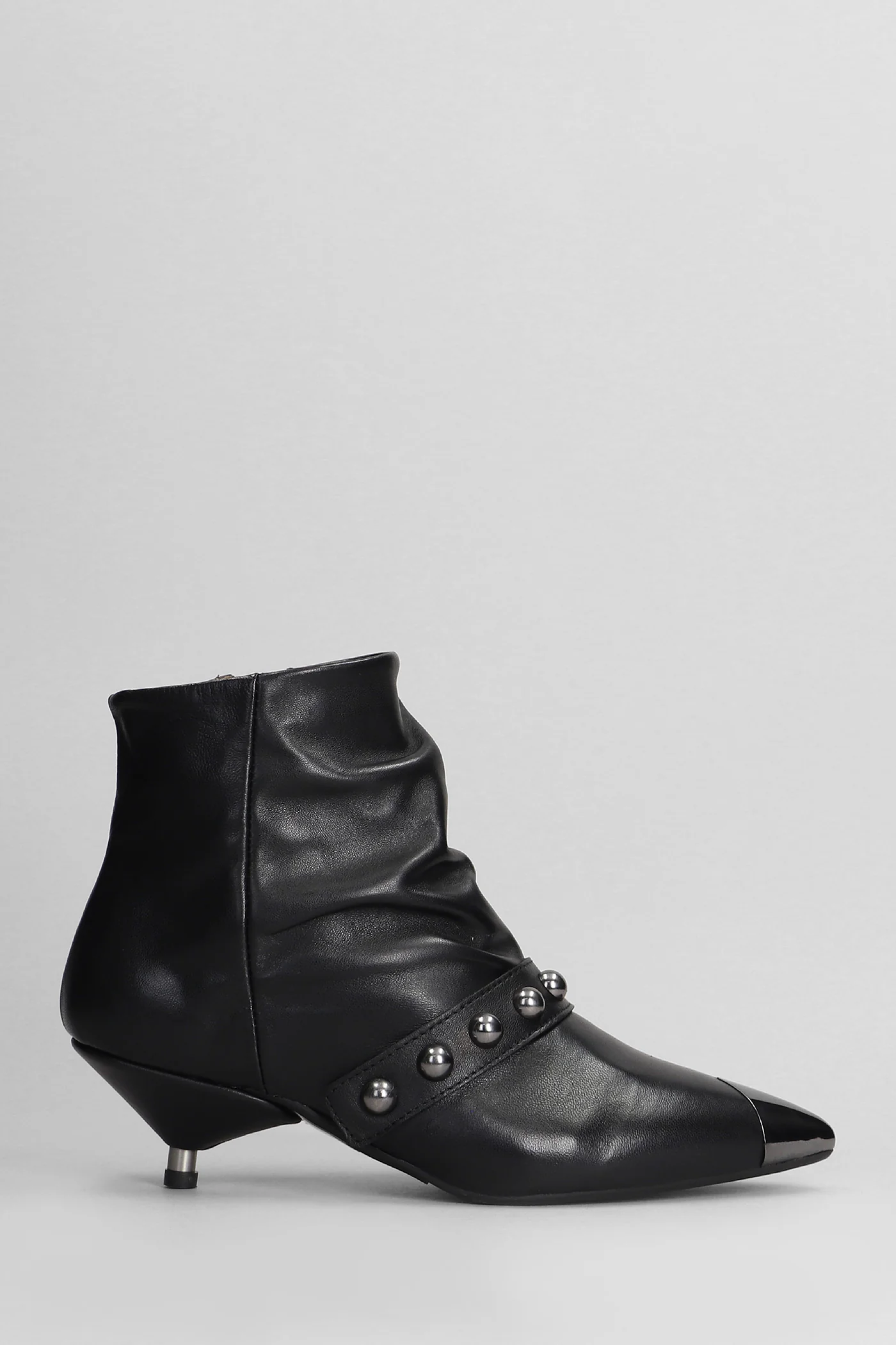 Niara High heels Ankle boots in black leather