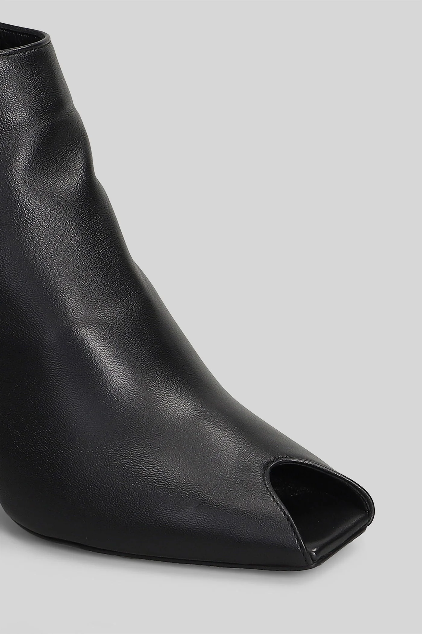 Raffy High heels Ankle boots in black leather - Image 5