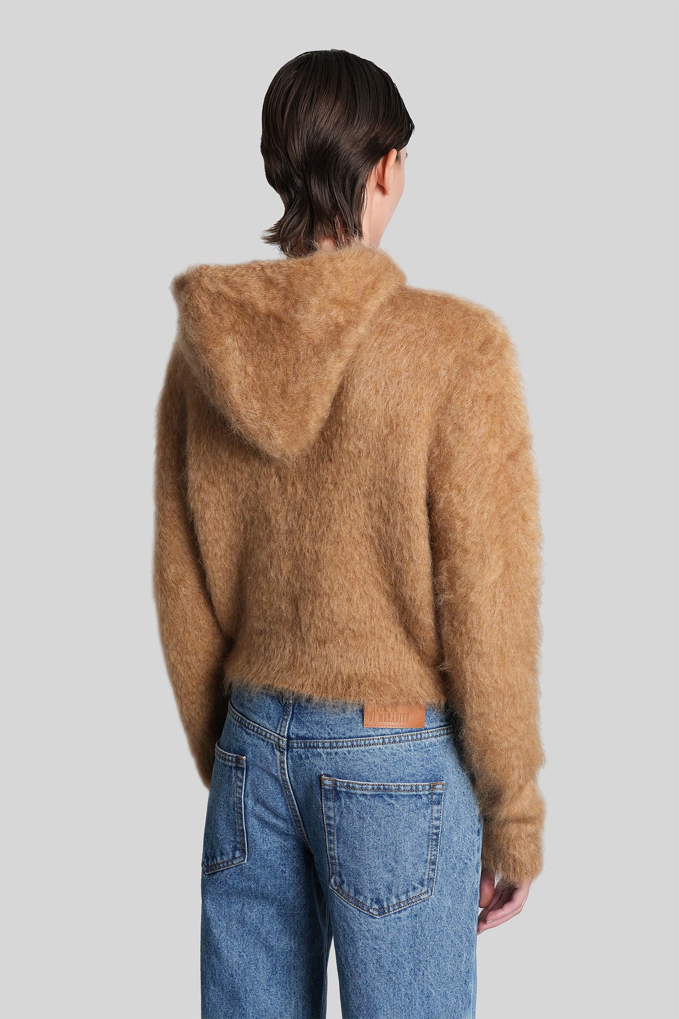 Knitwear in beige wool - Image 3