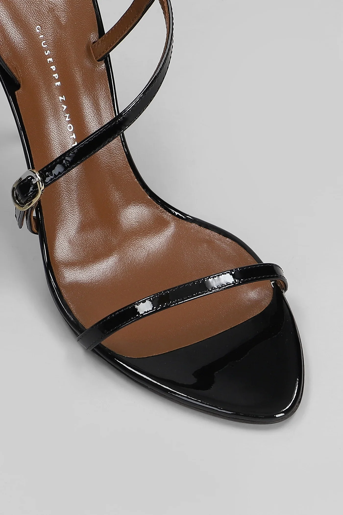 Audrinette 105 Sandals in black patent leather - Image 5