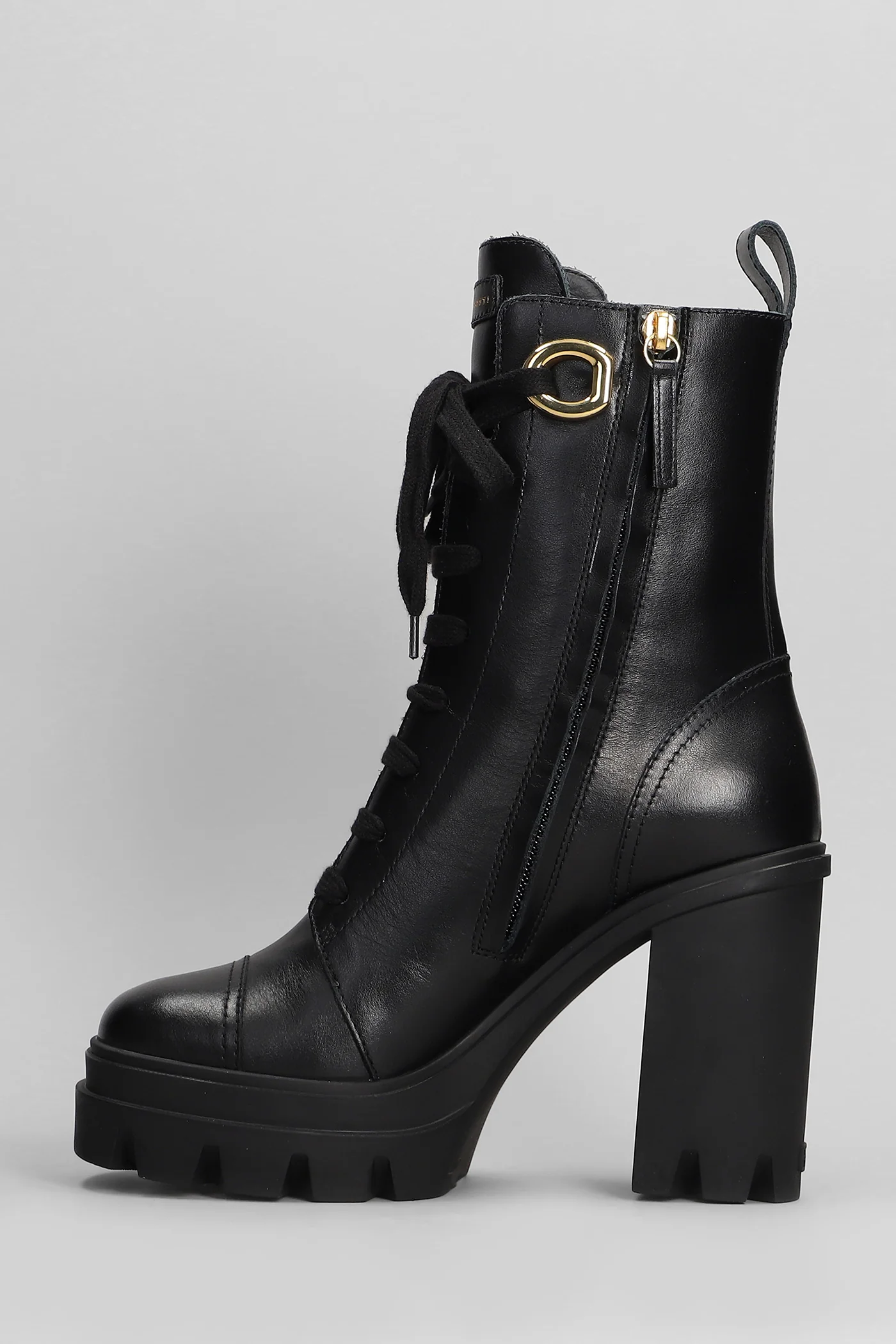 Cubalibre Ankle boots in black leather - Image 3