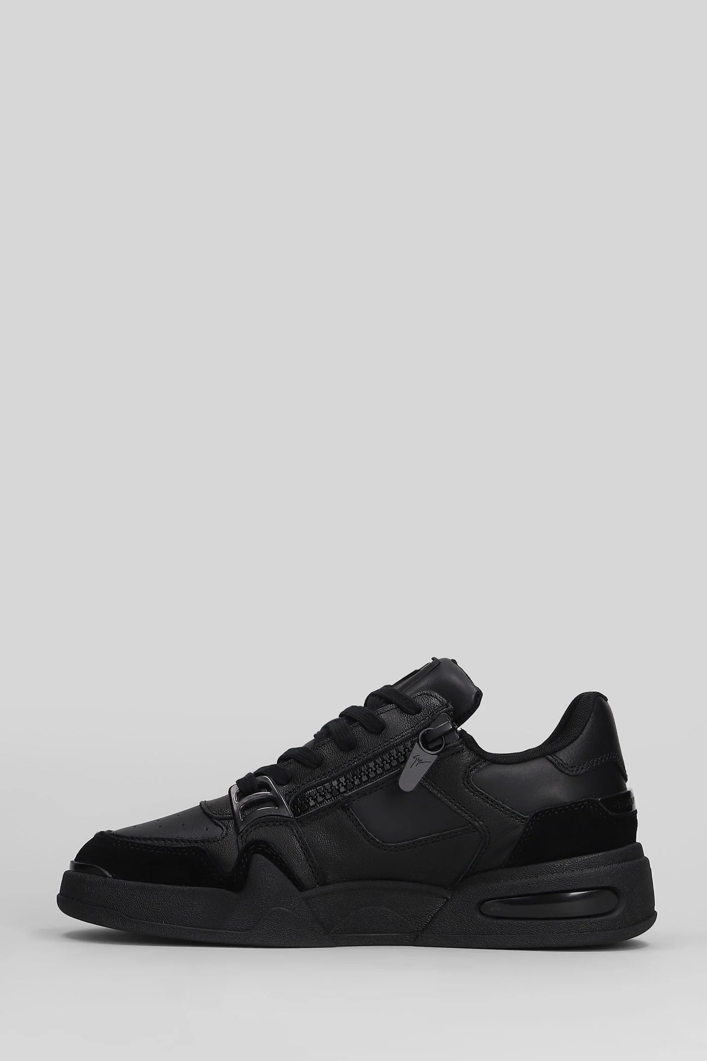 Gz-ghost Sneakers in black suede and leather - Image 3