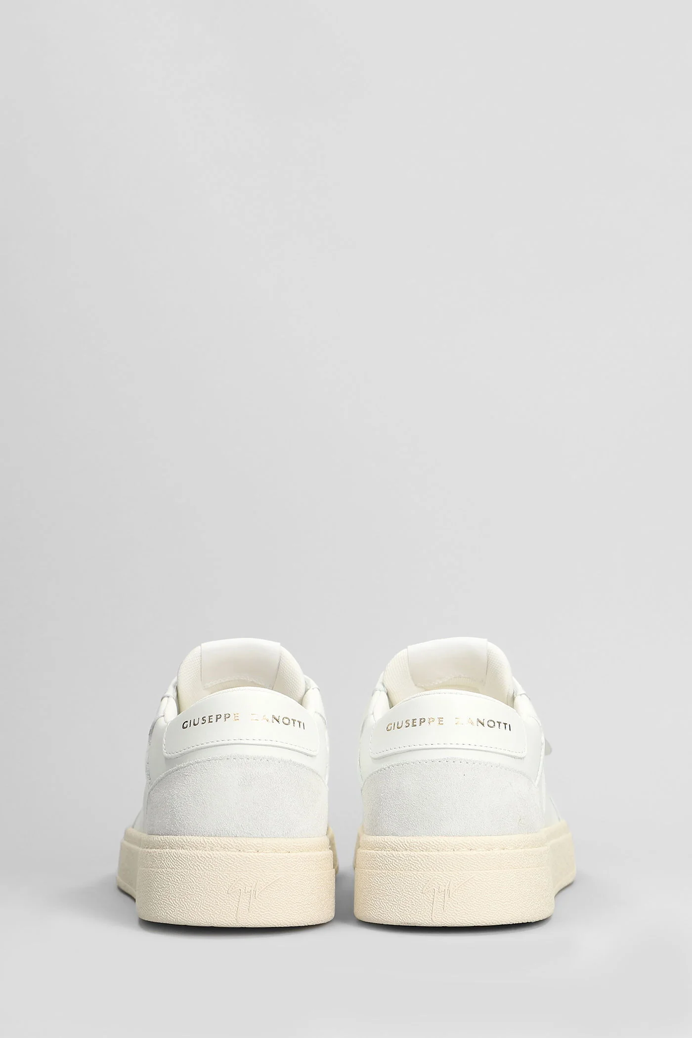 Gz94 Sneakers in white suede and leather - Image 4