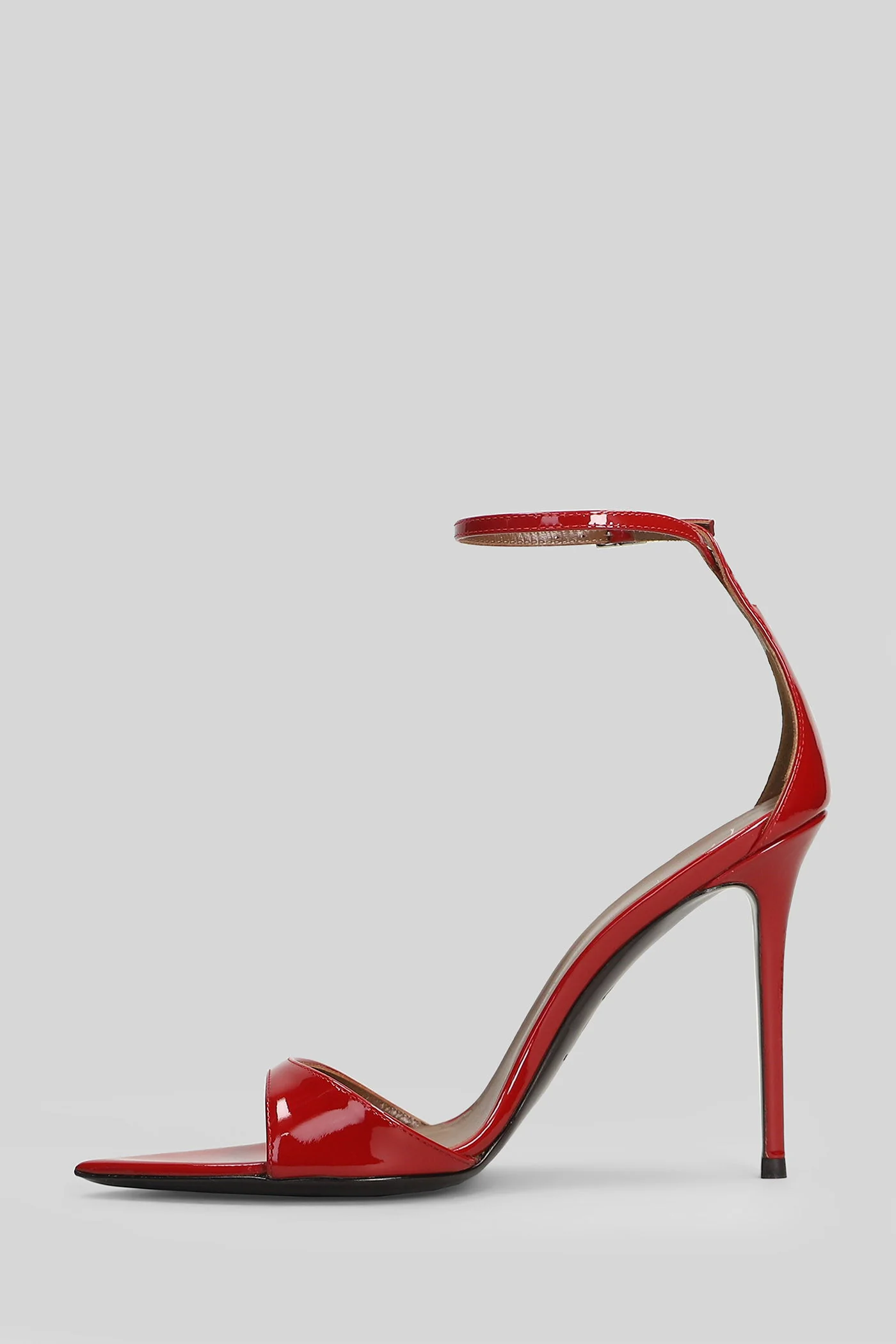 Intriigo strap 105 Sandals in red patent leather - Image 3