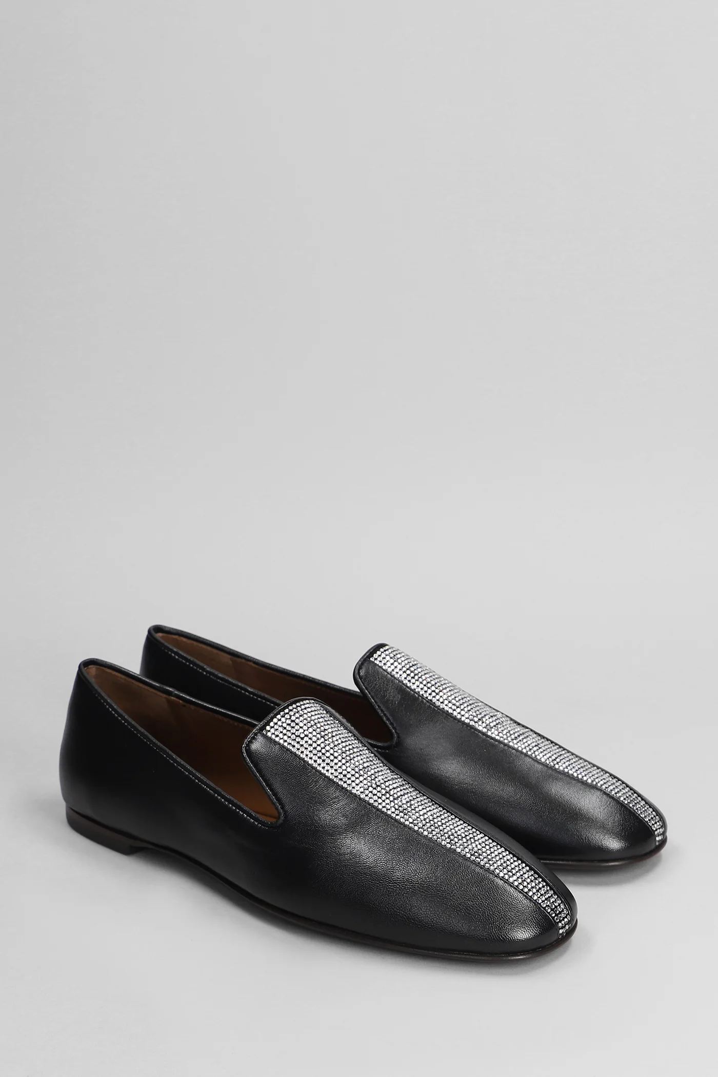 Loafers in black leather - Image 2
