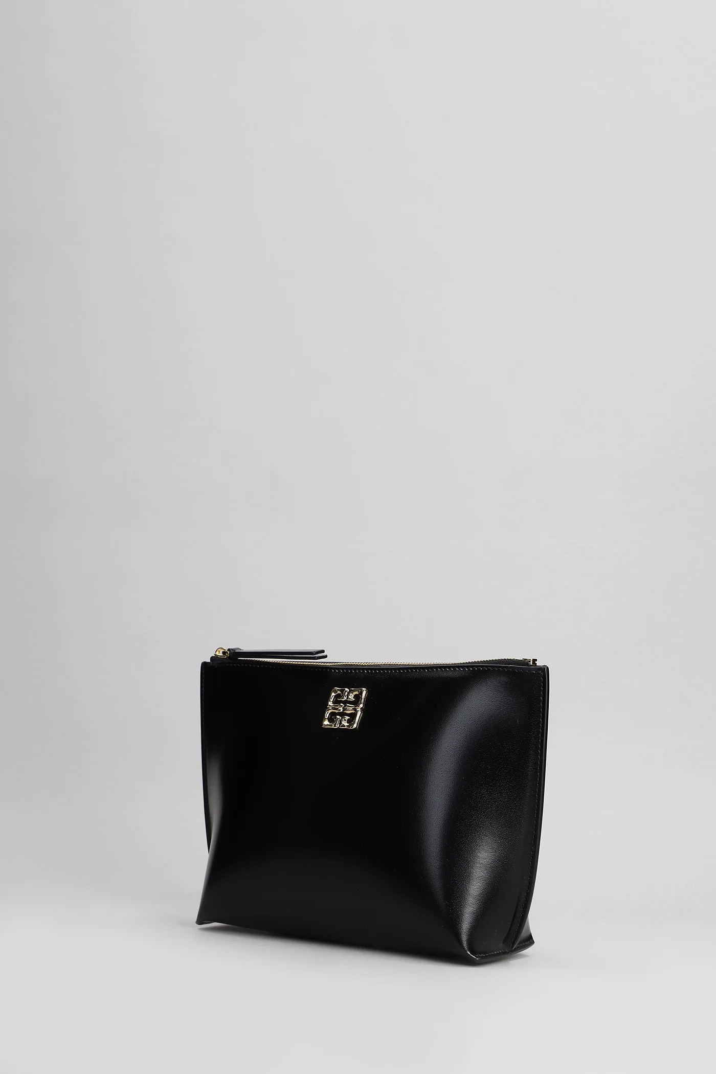 4g liquid pouch m Clutch in black leather - Image 2