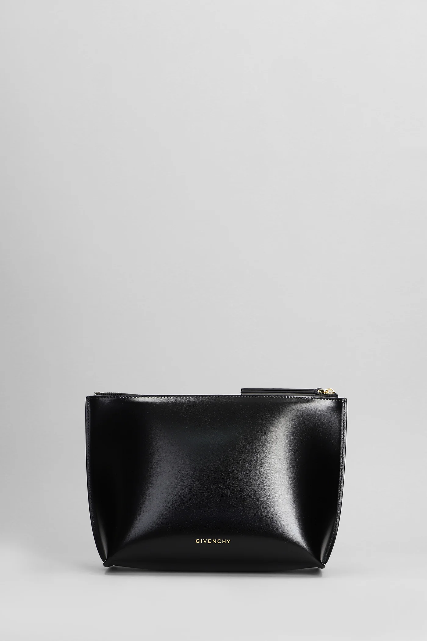 4g liquid pouch m Clutch in black leather - Image 3