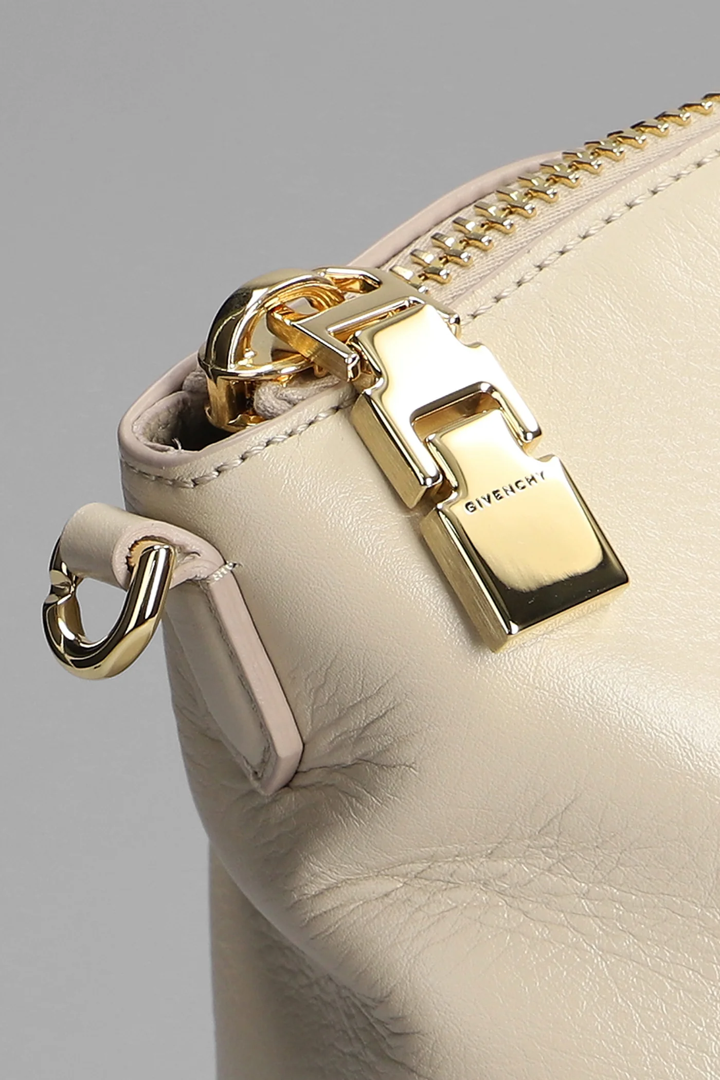 Ant.sport Hand bag in beige leather - Image 4