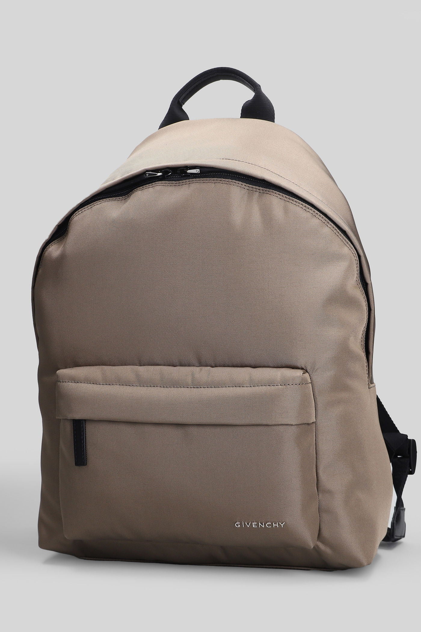 Backpack in beige polyamide - Image 2