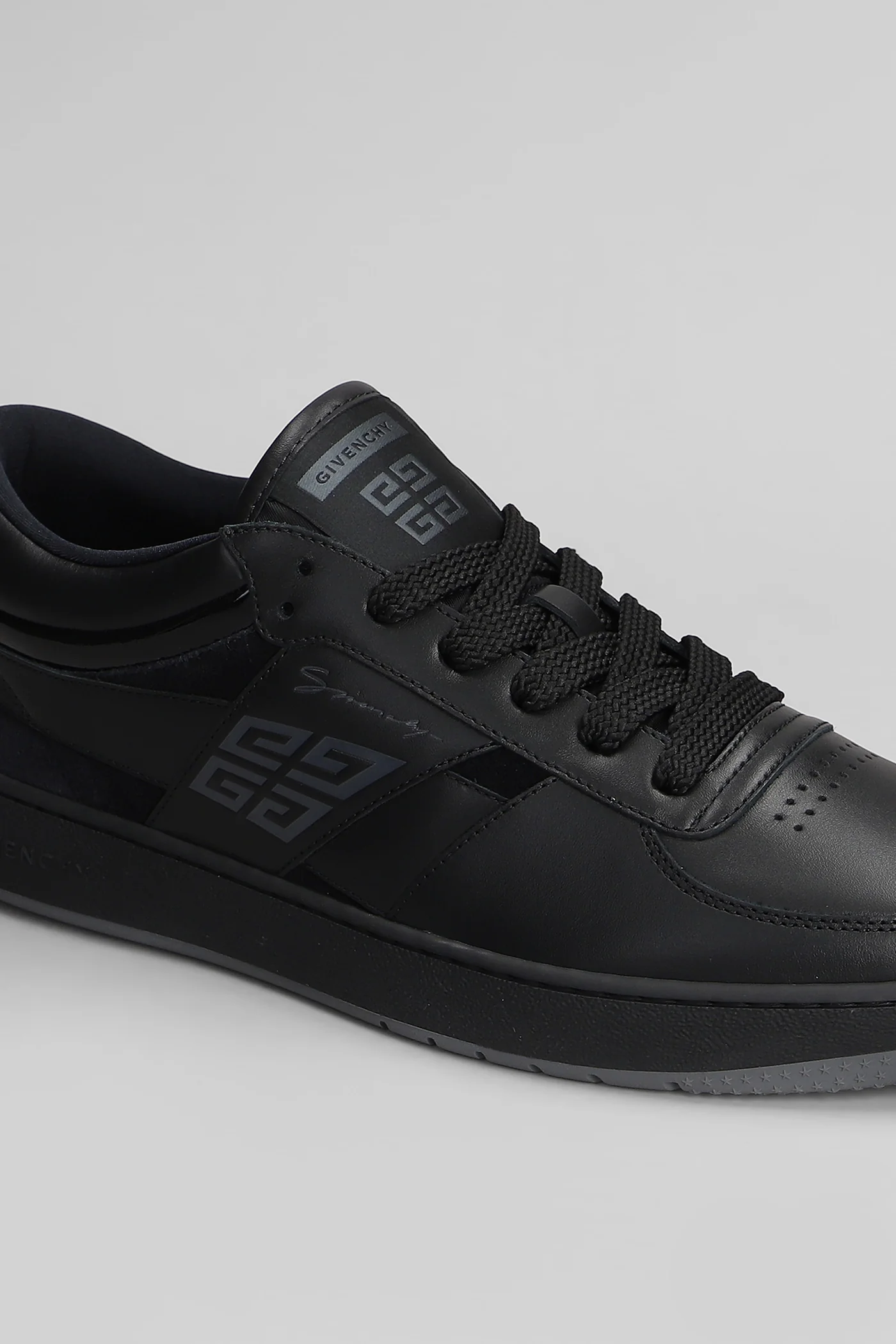 G move low Sneakers in black suede and leather - Image 5