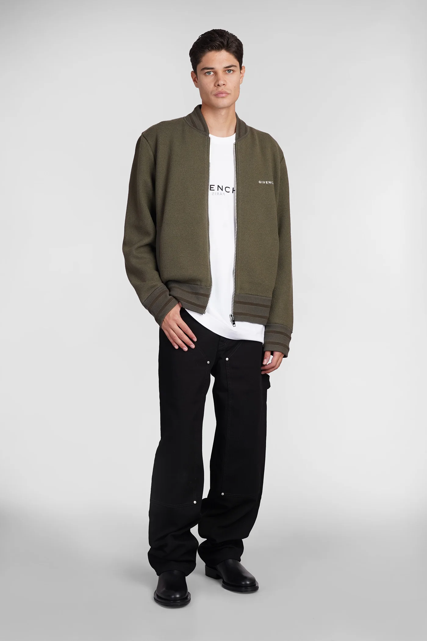 Jeans in black cotton - Image 2