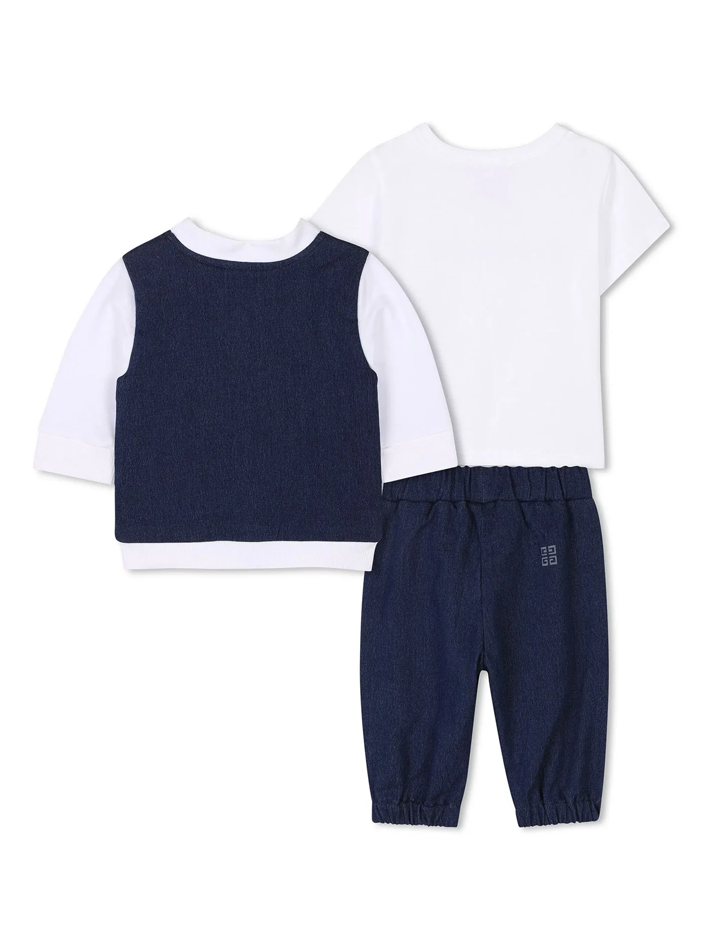 Jumpsuit in blue cotton - Image 2