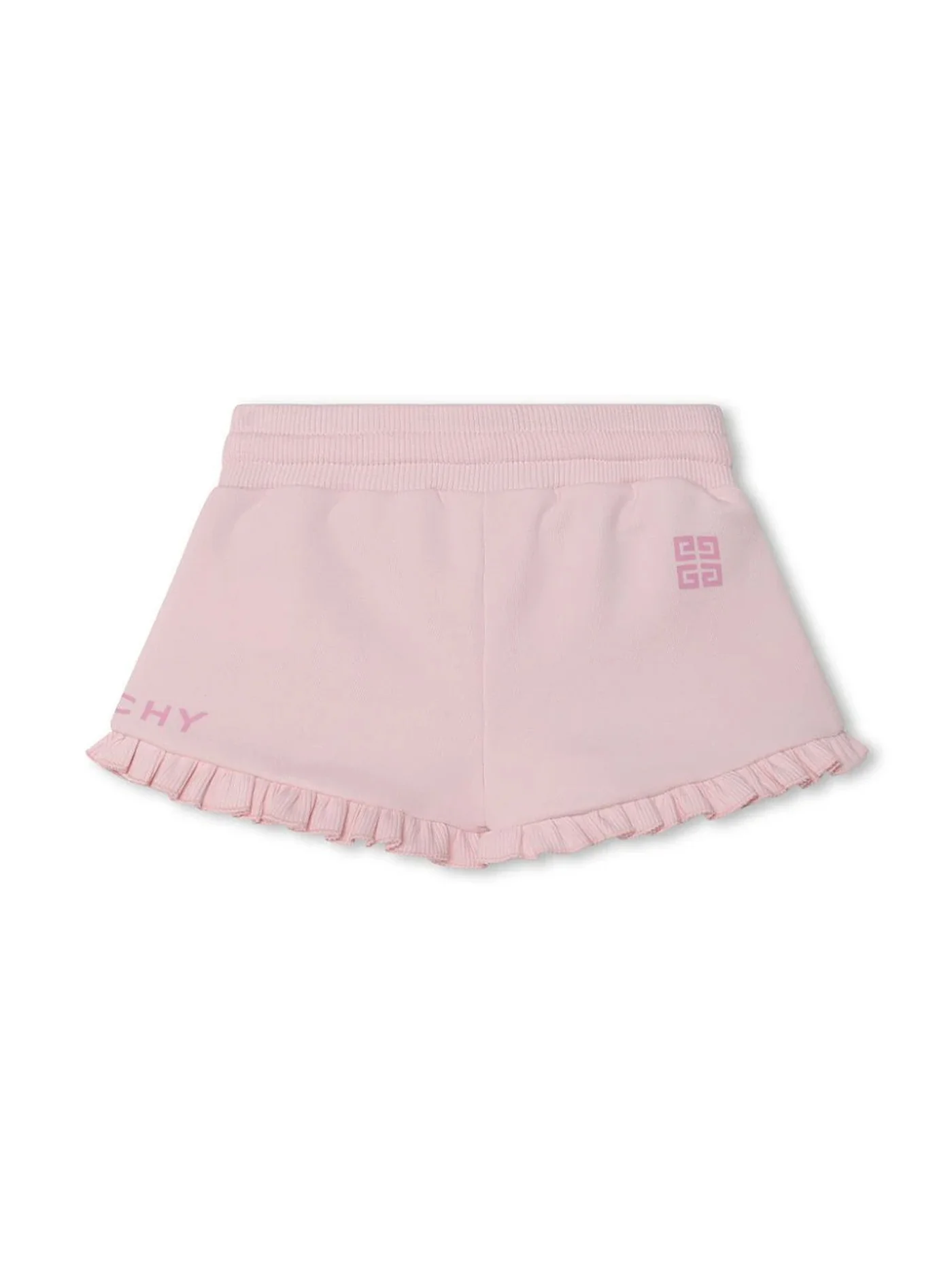 Shorts in rose-pink cotton - Image 2
