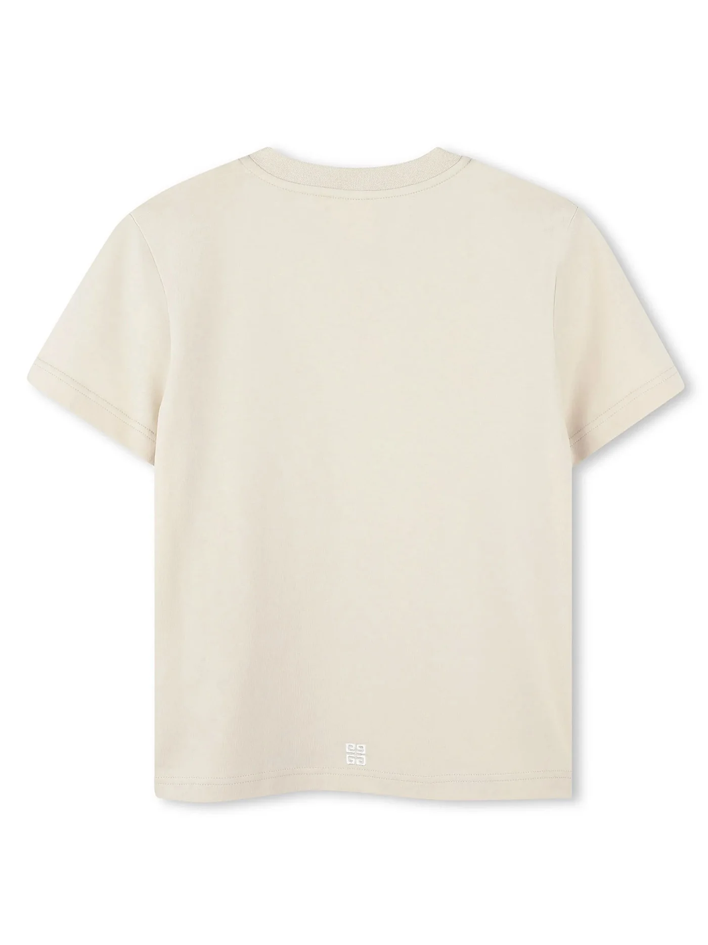 T-Shirt in beige cotton - Image 2