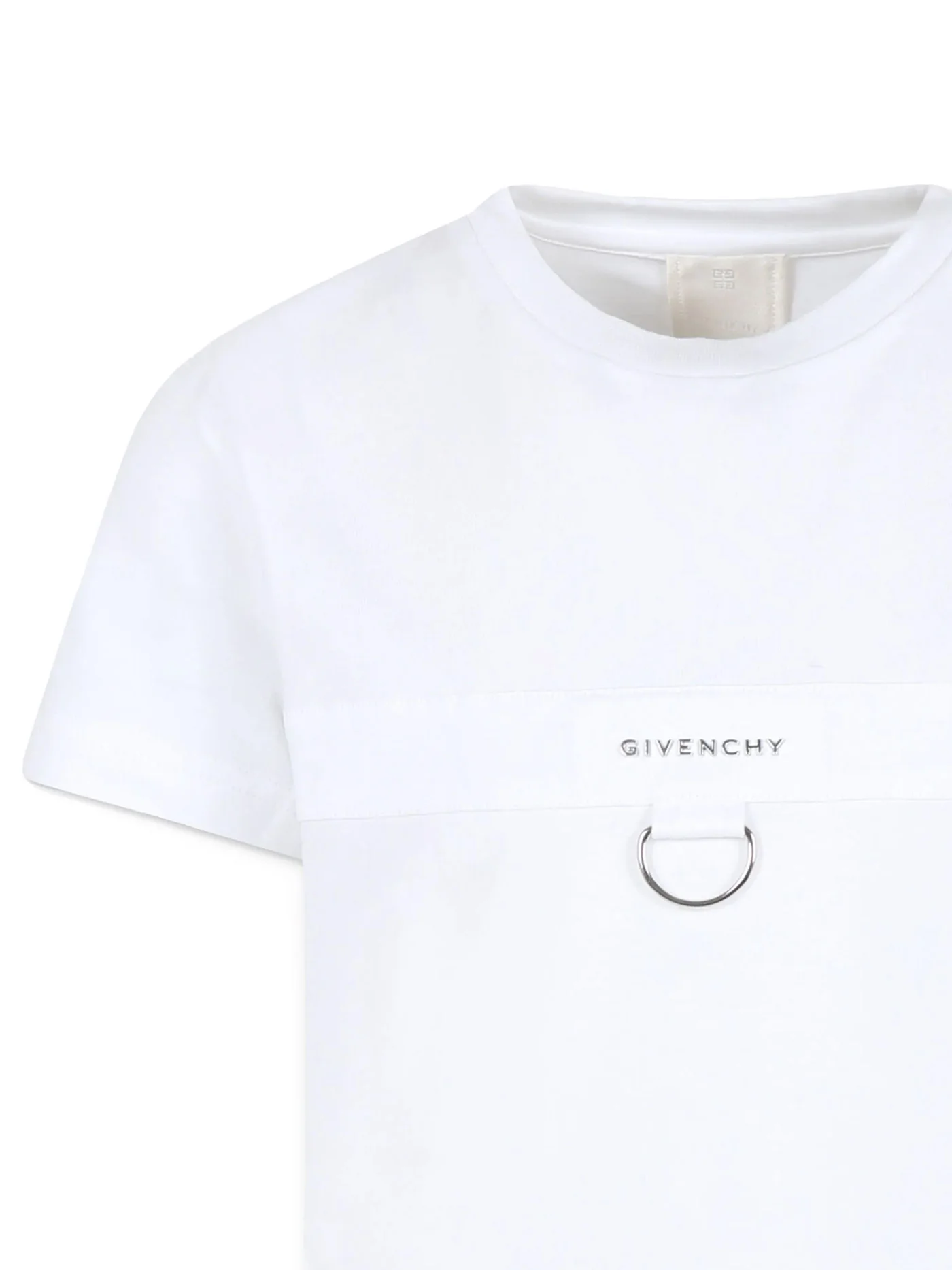 T-Shirt in white cotton - Image 3