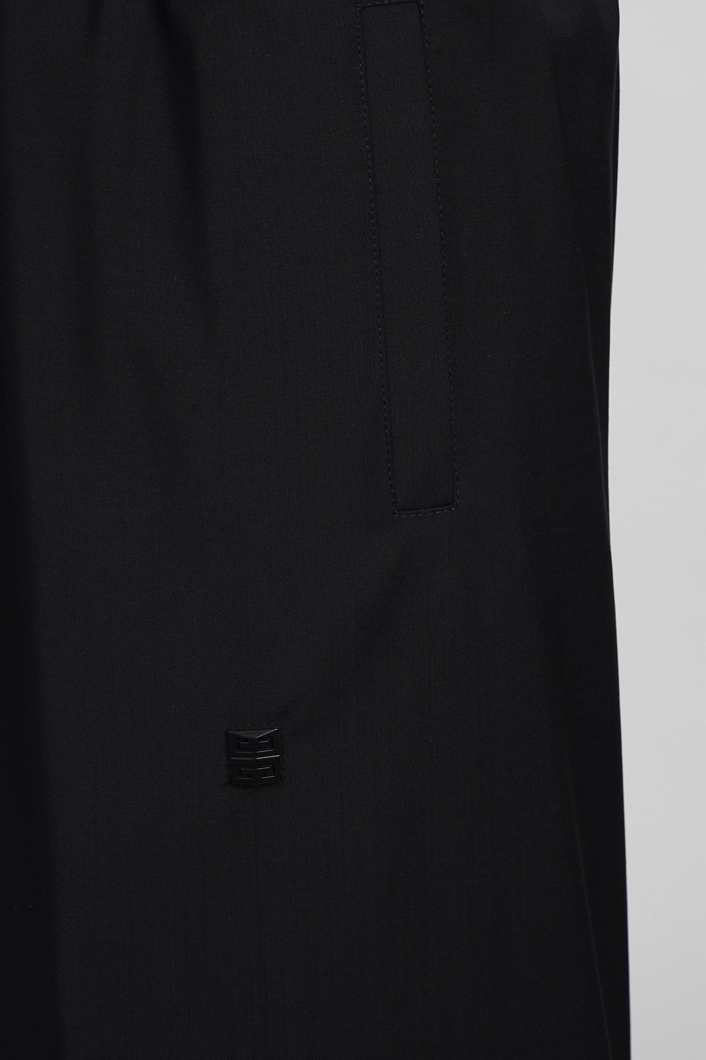 Pants in black wool - Image 5