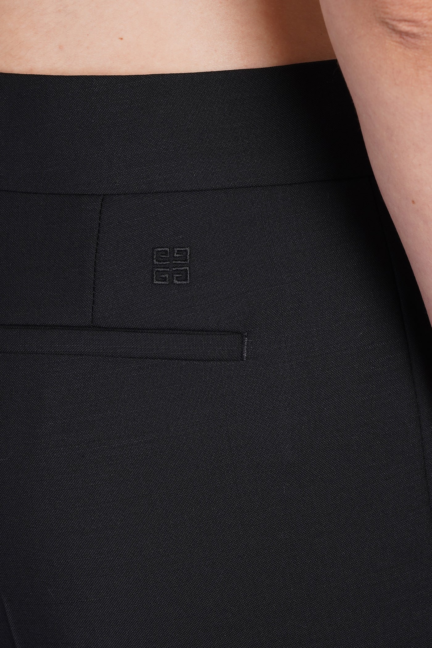 Pants in black wool - Image 5