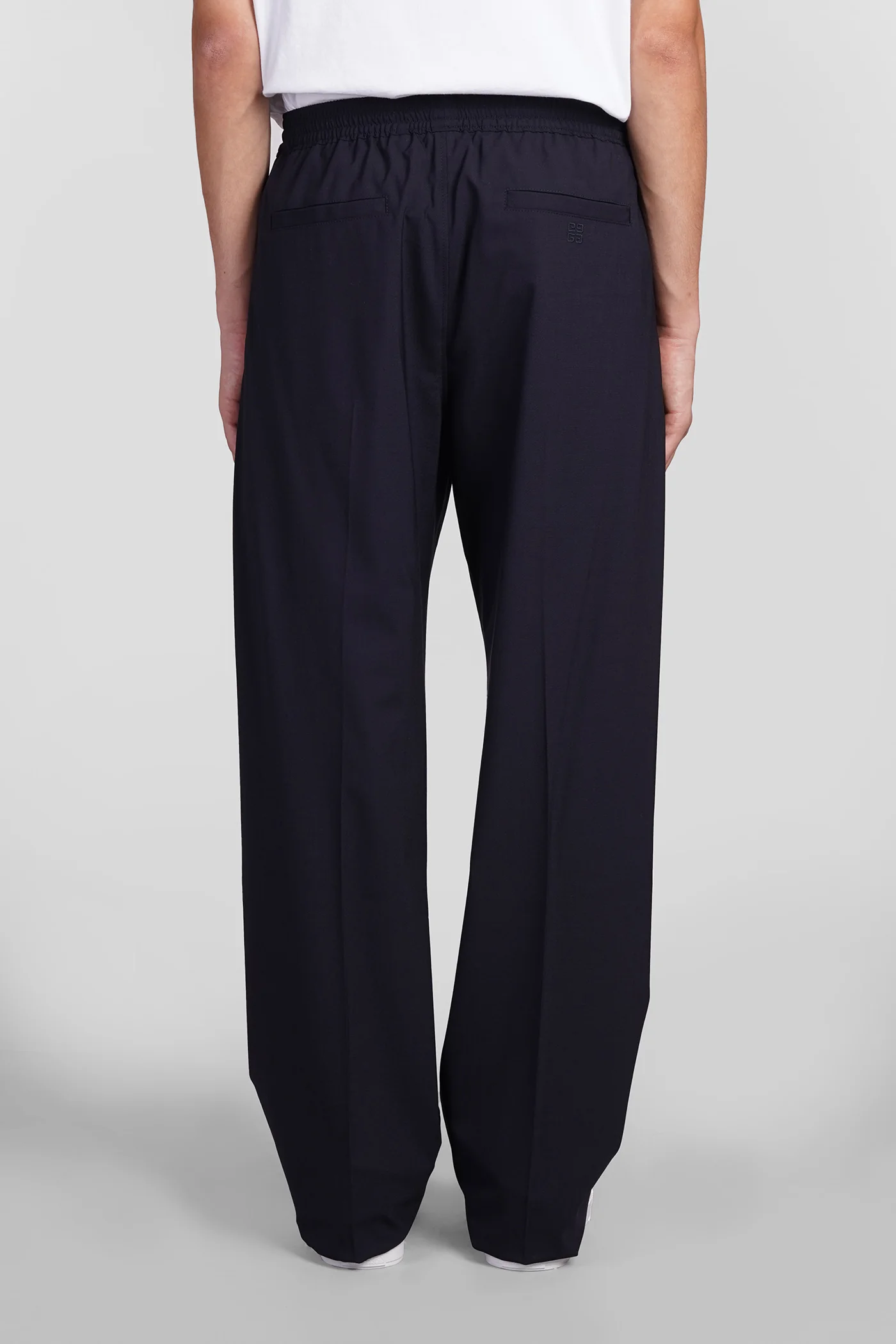 Pants in blue wool - Image 3