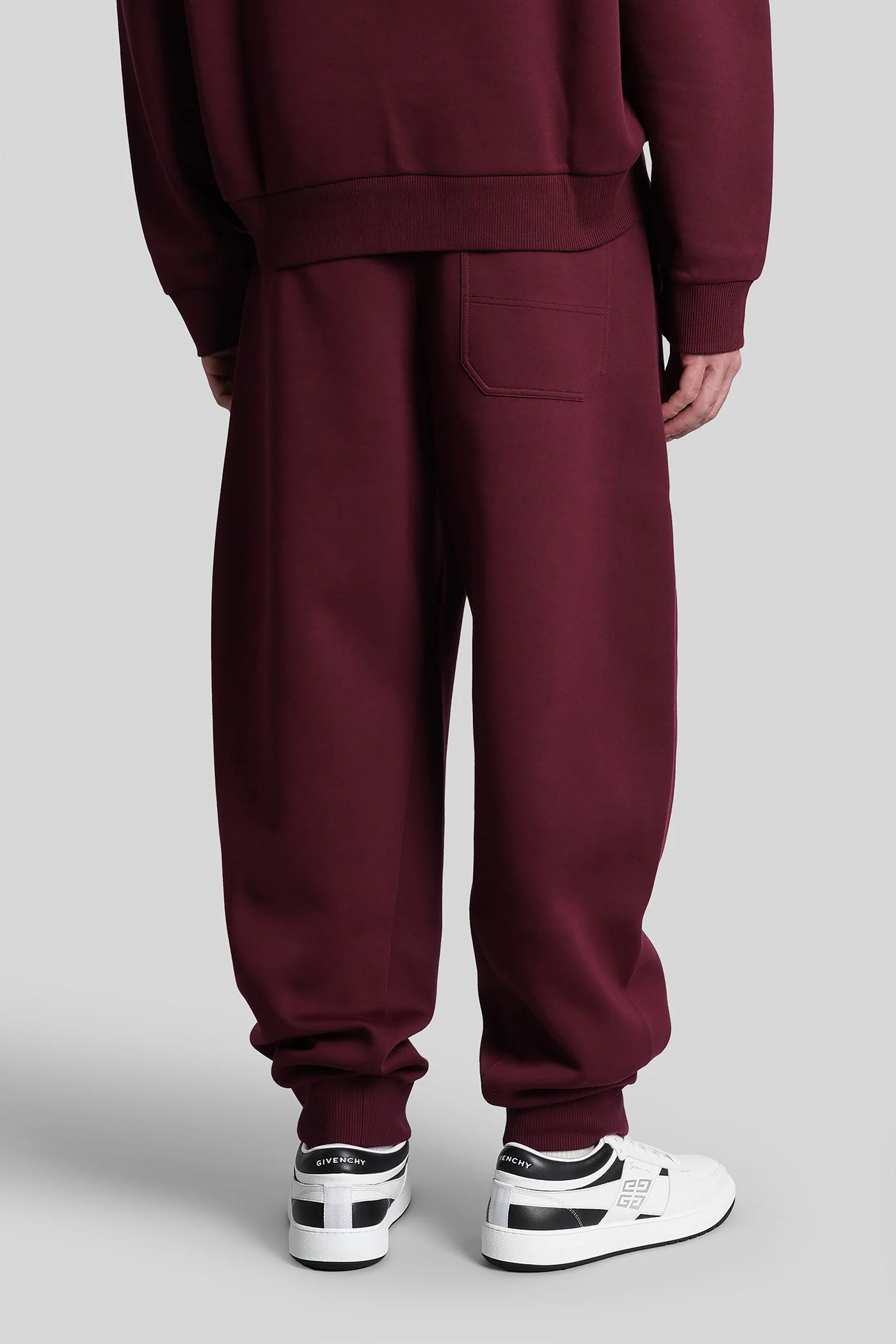 Pants in bordeaux cotton - Image 8
