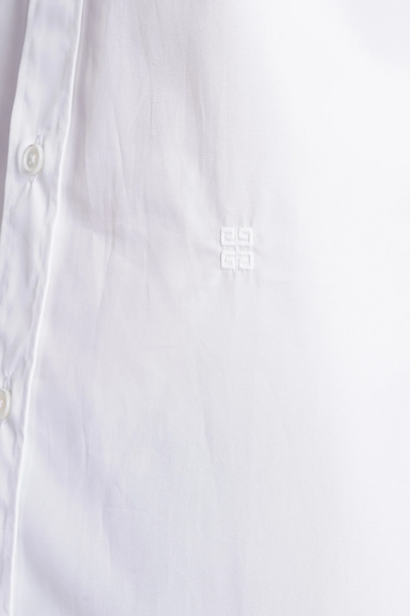 Shirt in white cotton - Image 5