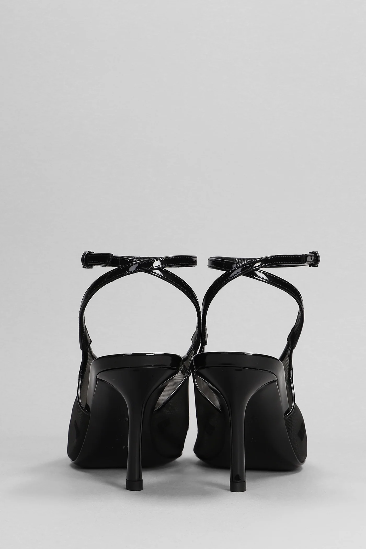 Show Pumps in black polyamide - Image 4