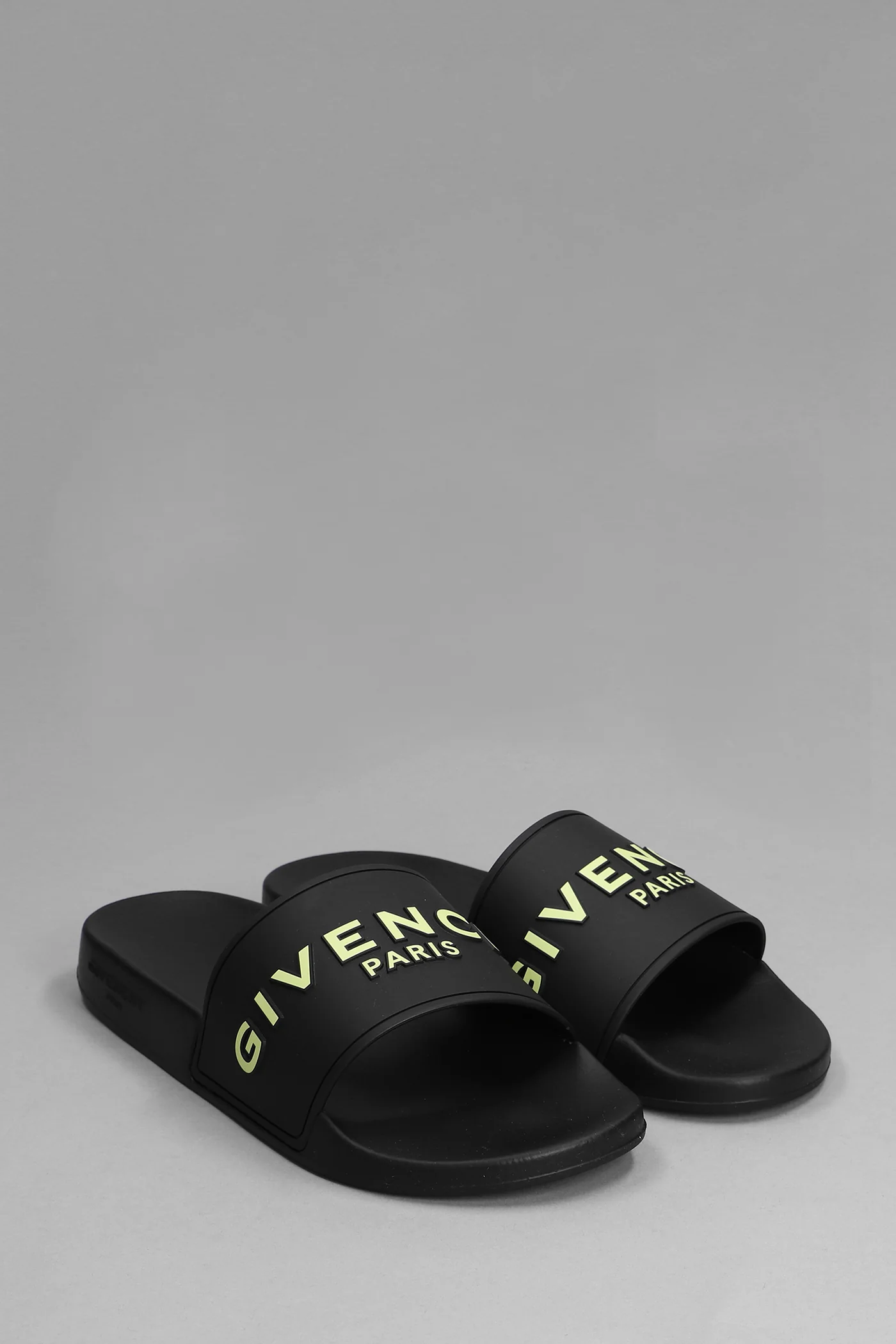 Slipper-Mule in black rubber/plasic - Image 2