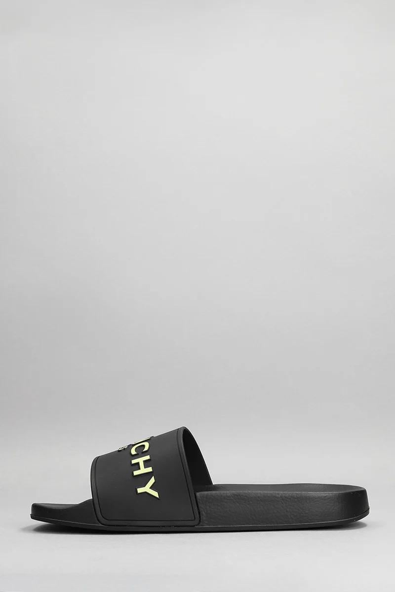 Slipper-Mule in black rubber/plasic - Image 3