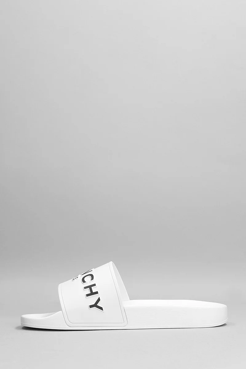 Slipper-Mule in white rubber/plasic - Image 3