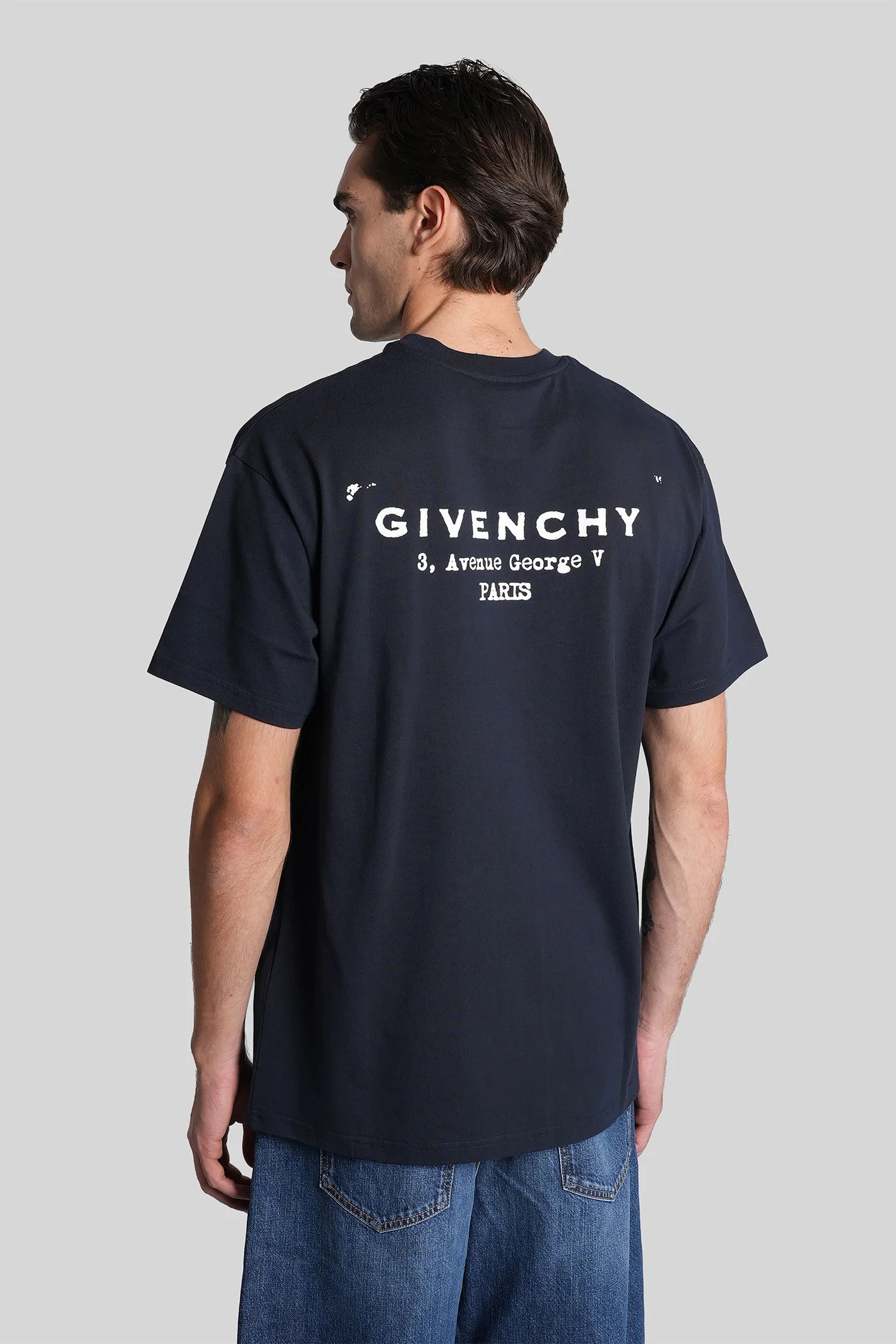 T-Shirt in blue cotton - Image 3
