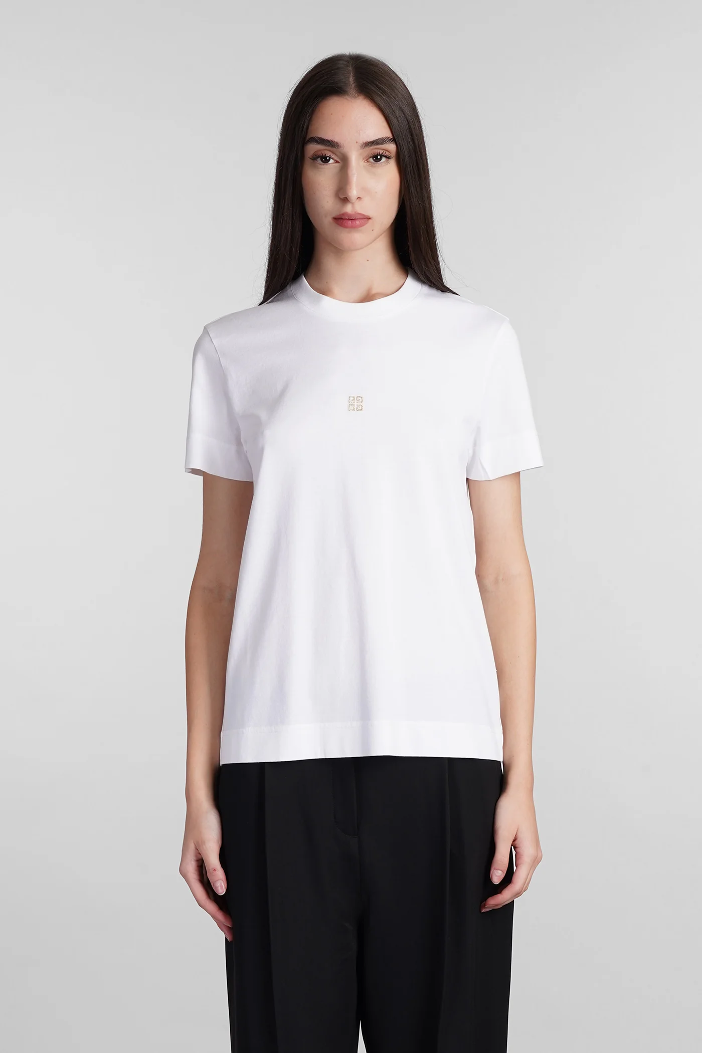 T-Shirt in white cotton