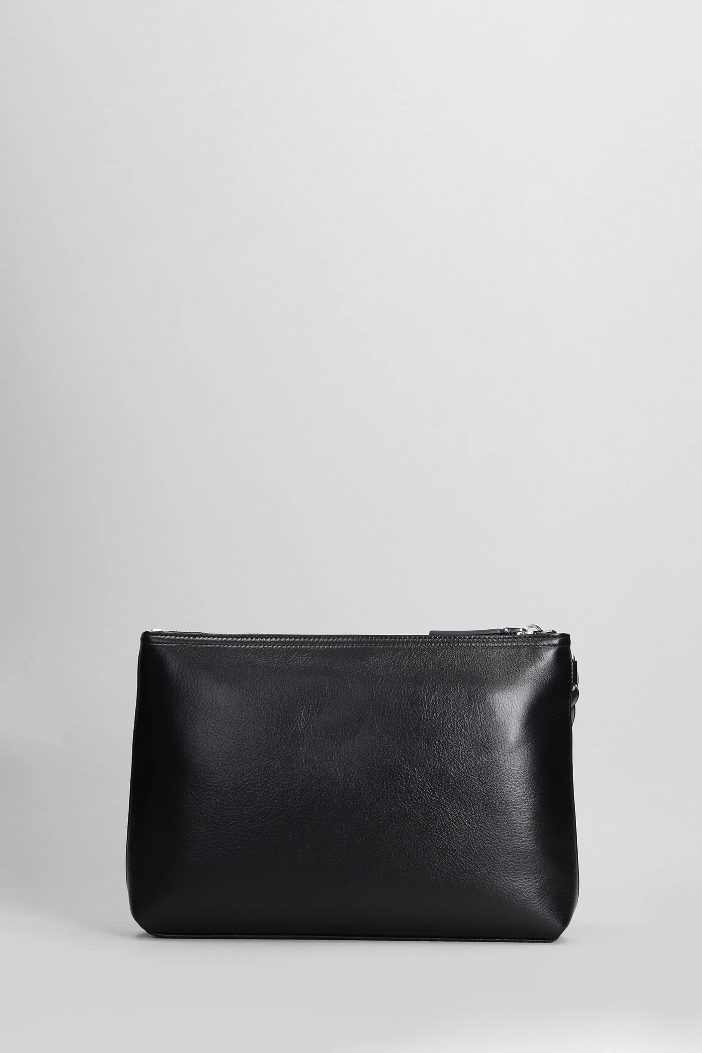 Voyou Clutch in black leather - Image 3