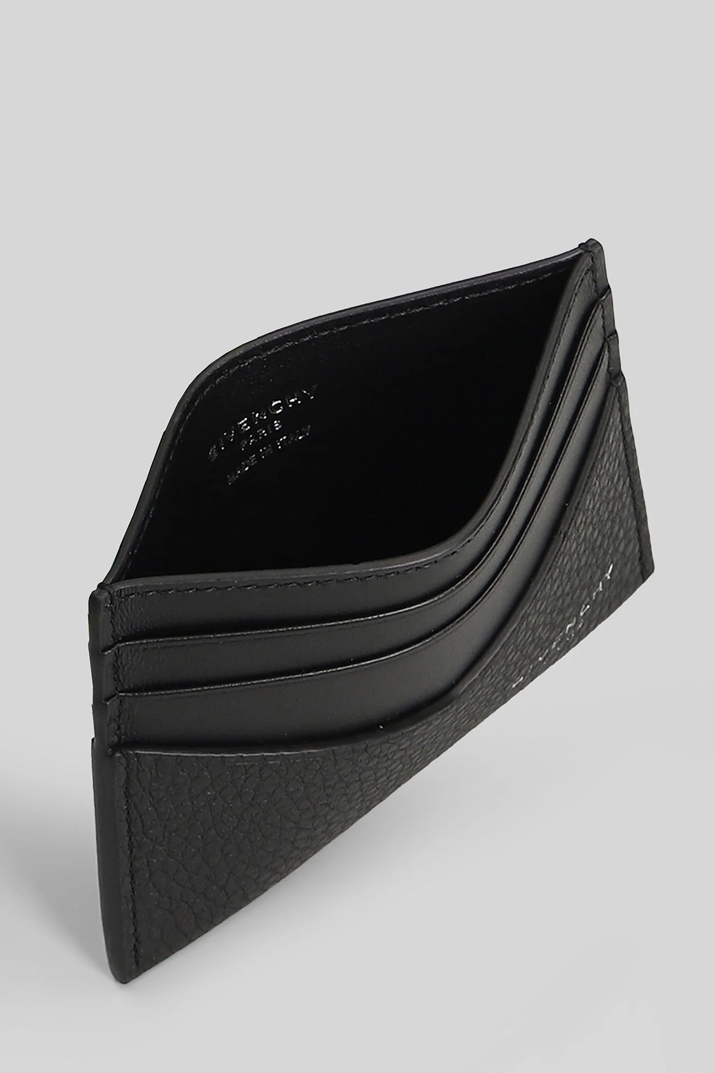 Wallet in black leather - Image 4