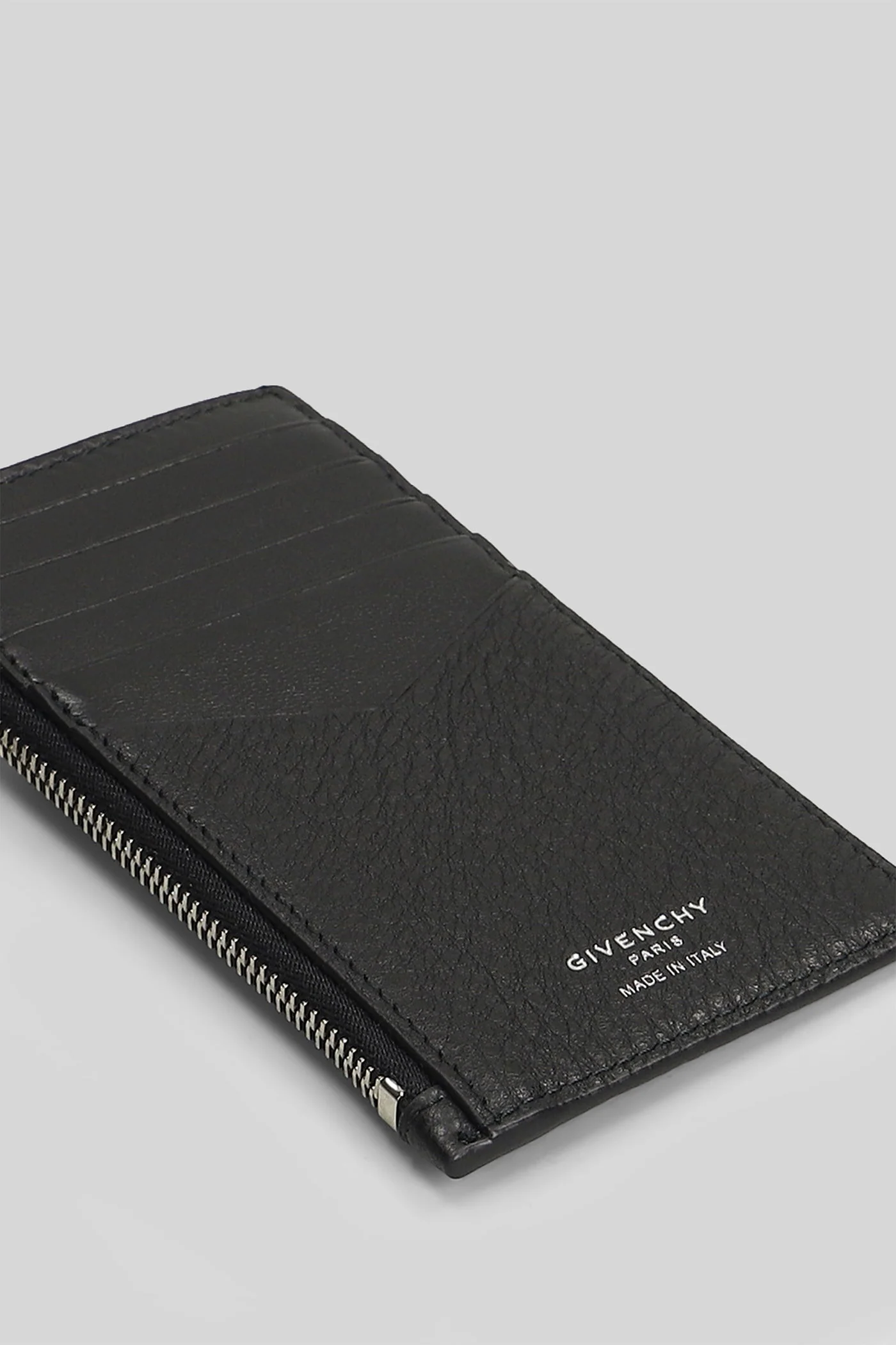 Wallet in black leather - Image 4