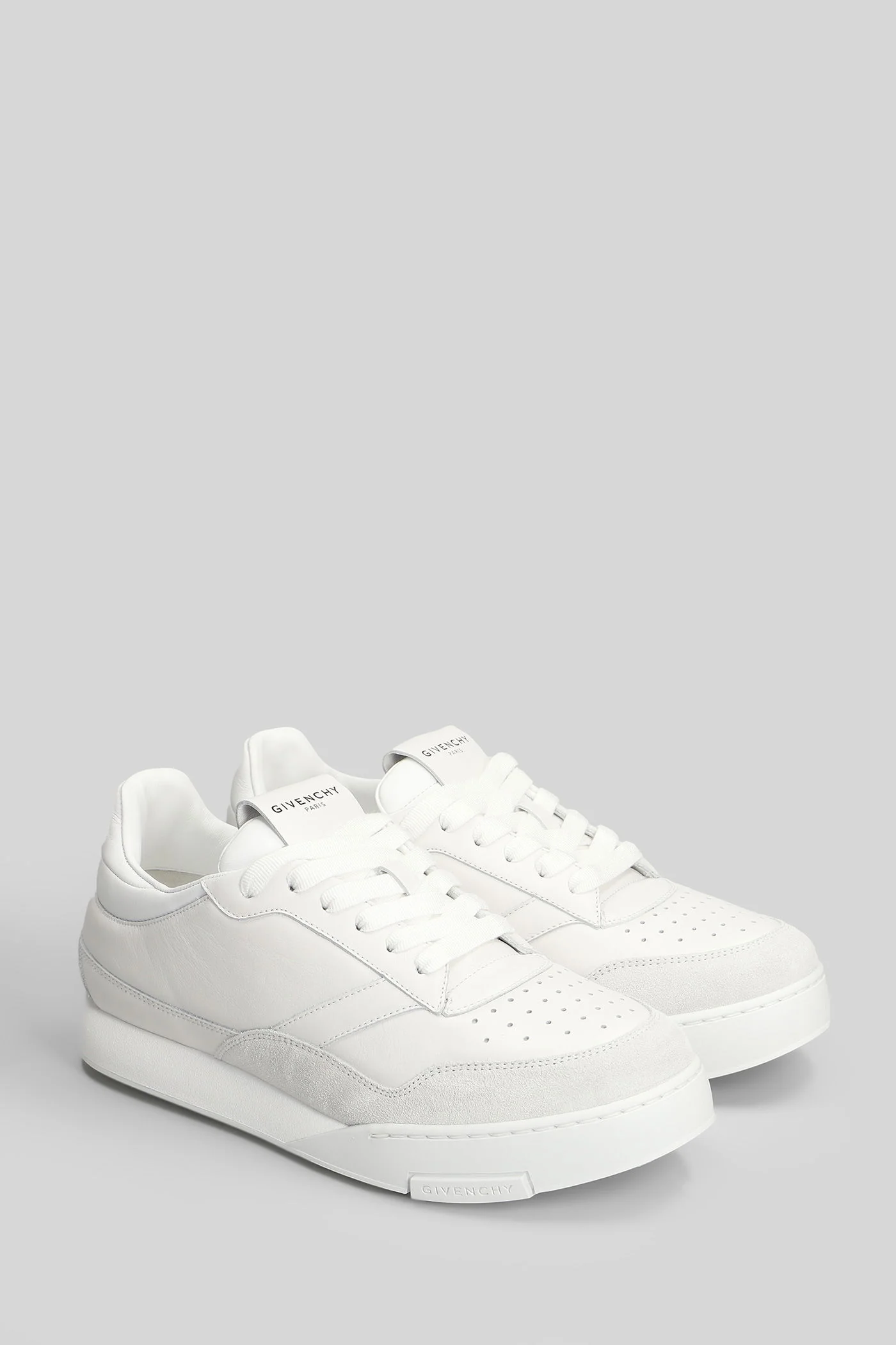 Yard low top Sneakers in white suede and leather - Image 2