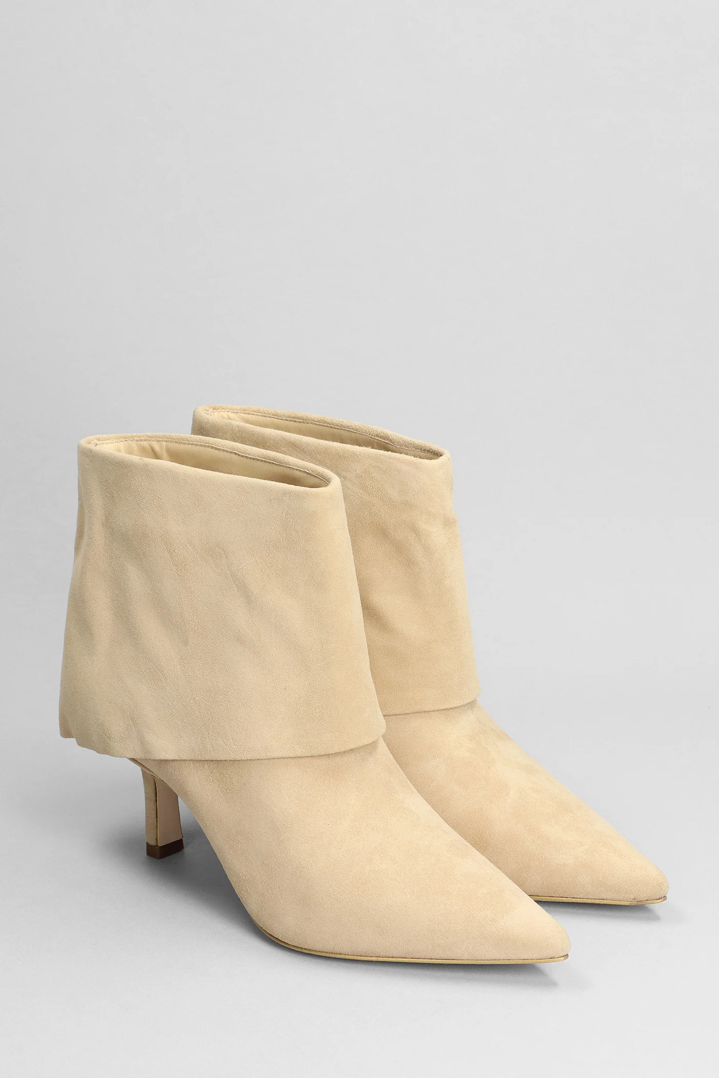 Cacrux High heels Ankle boots in beige suede - Image 2