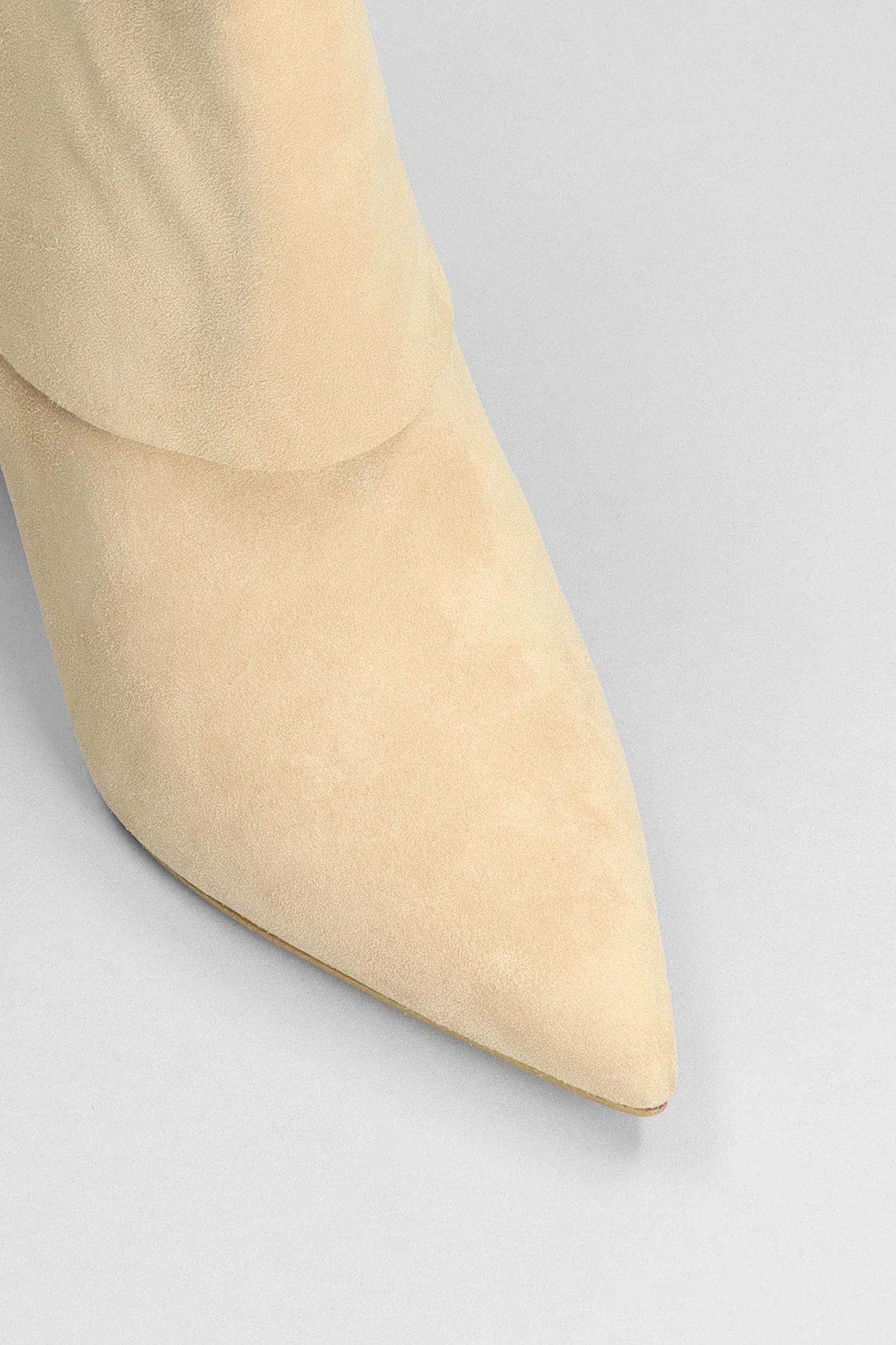 Cacrux High heels Ankle boots in beige suede - Image 5
