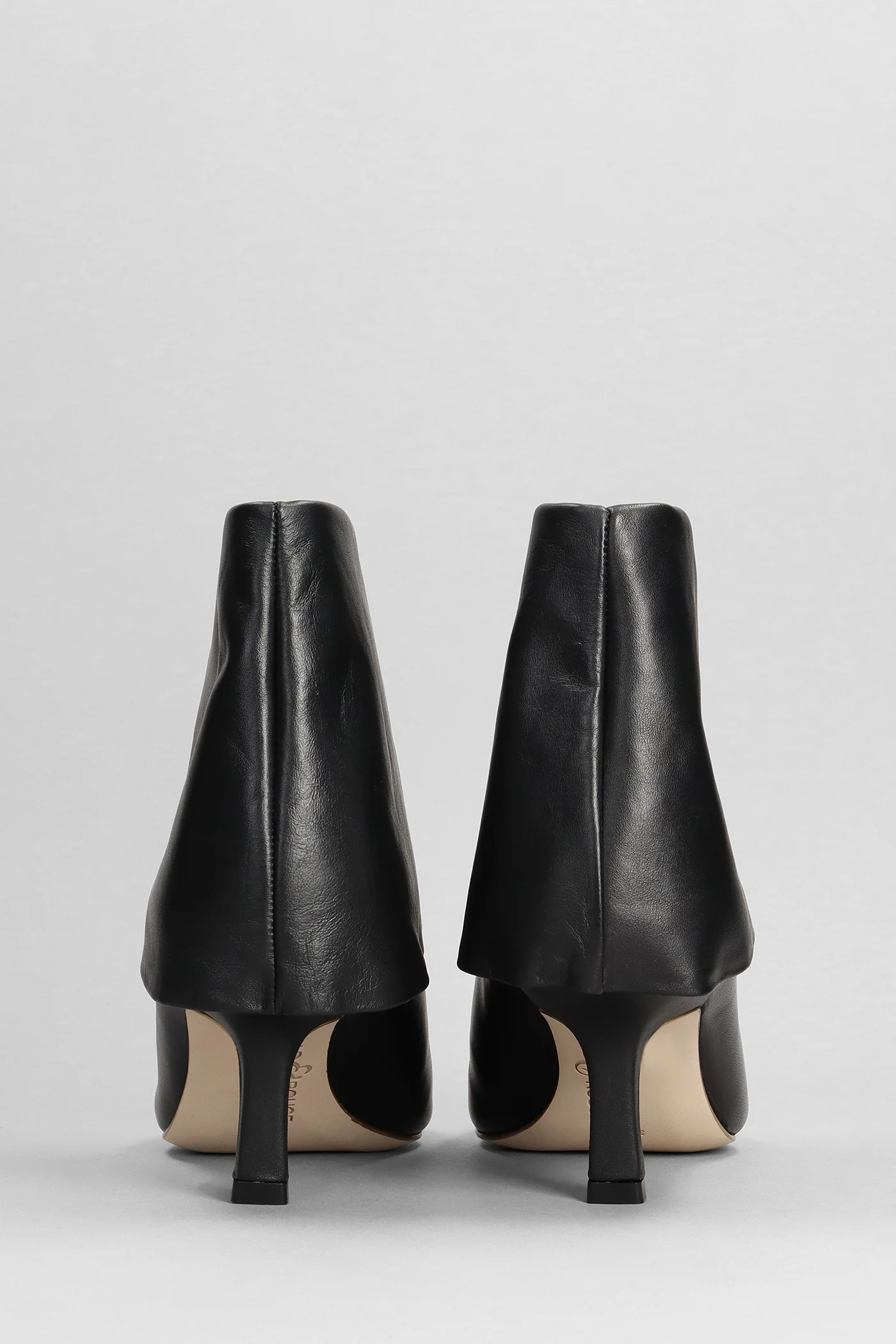 Cacrux High heels Ankle boots in black leather - Image 4