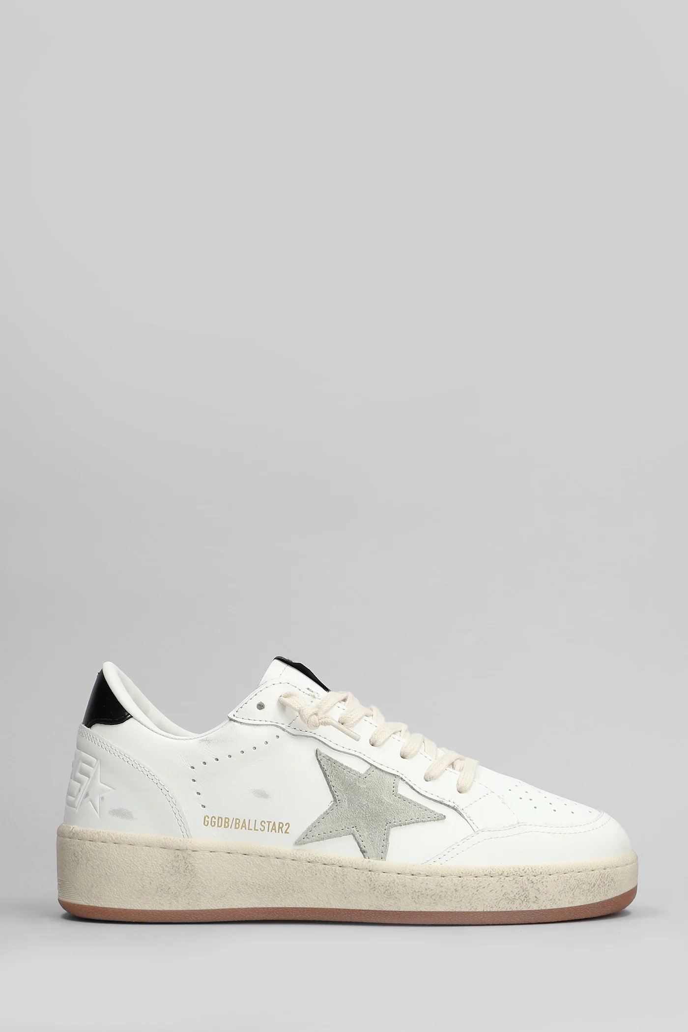 Ball Star 2 Sneakers in white leather - Image 11