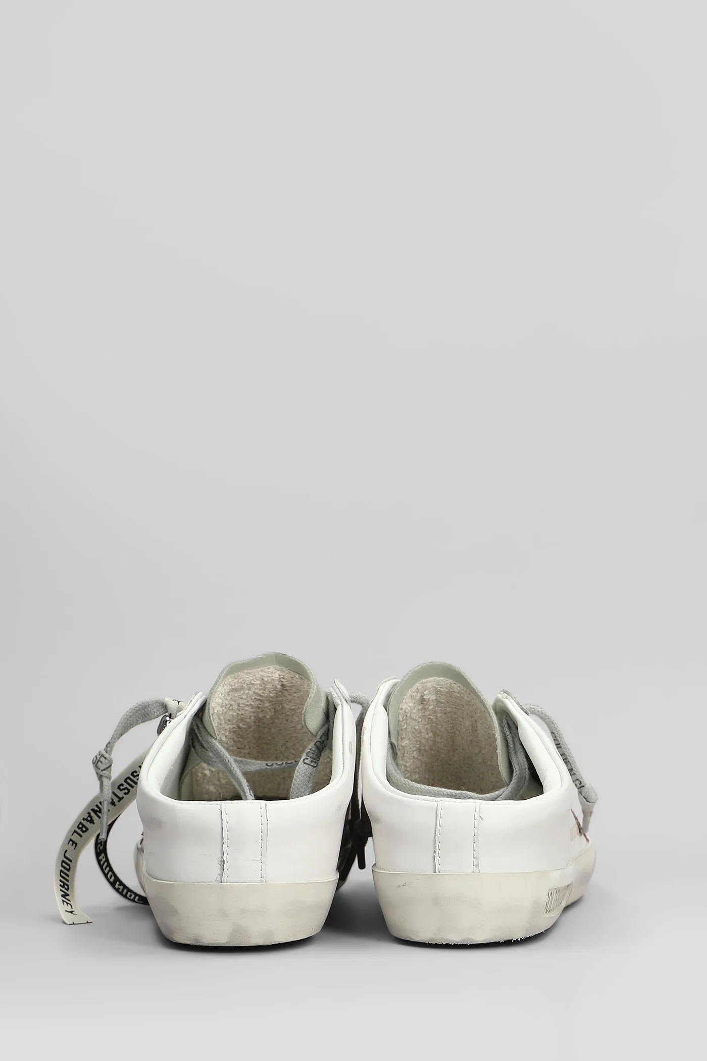Bio Based Sneakers in white leather - Image 4