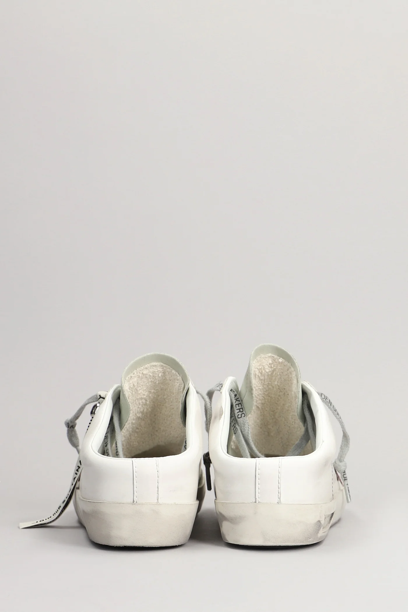 Bio Based Sneakers in white suede and leather - Image 4